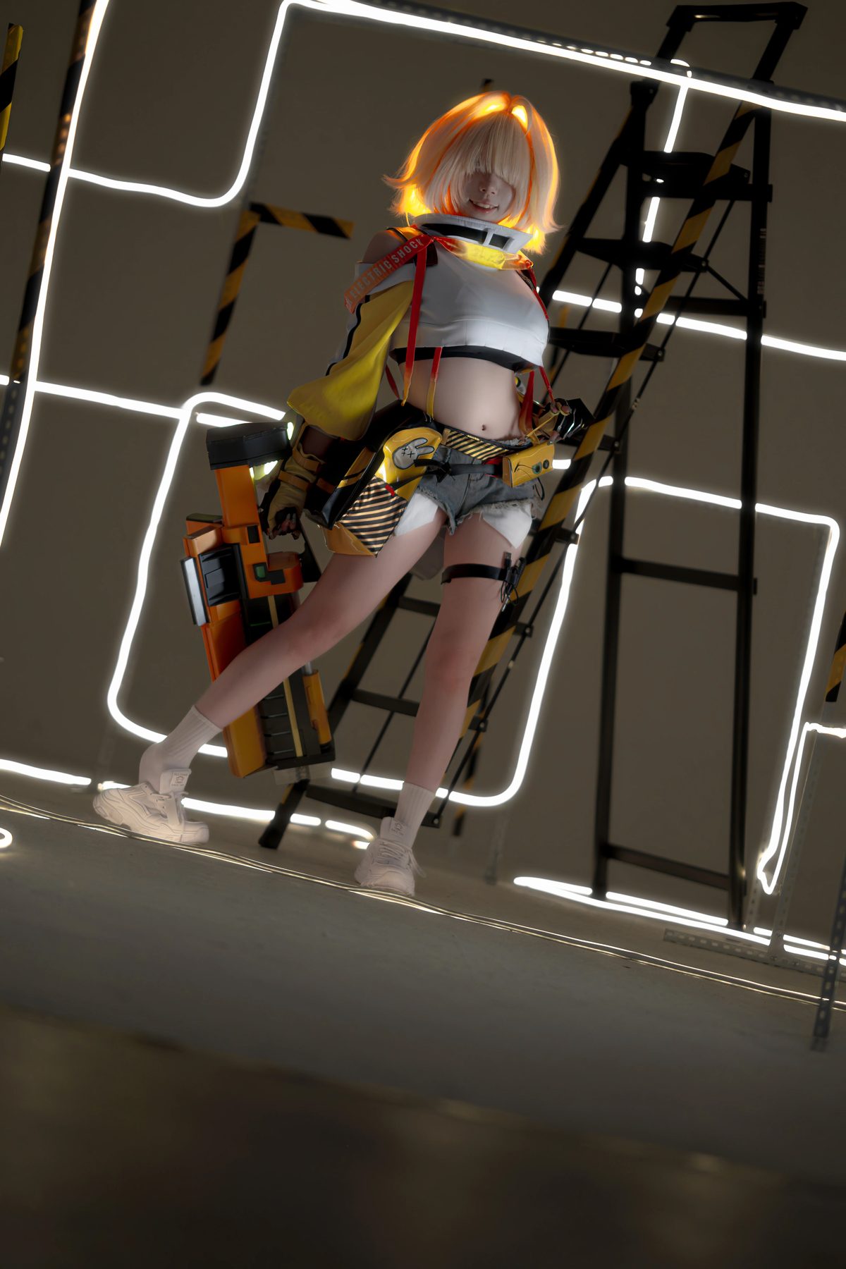 纸悦Etsu ko Nikke胜利女神 伊莱格 COS写真