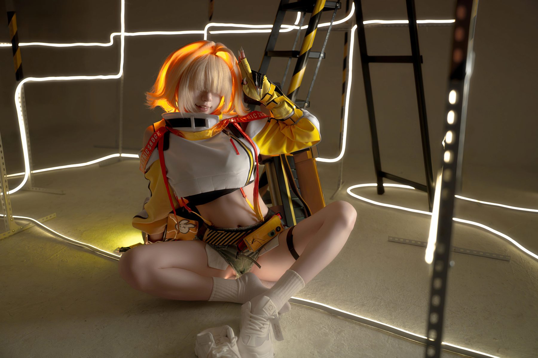 纸悦Etsu ko Nikke胜利女神 伊莱格 COS写真