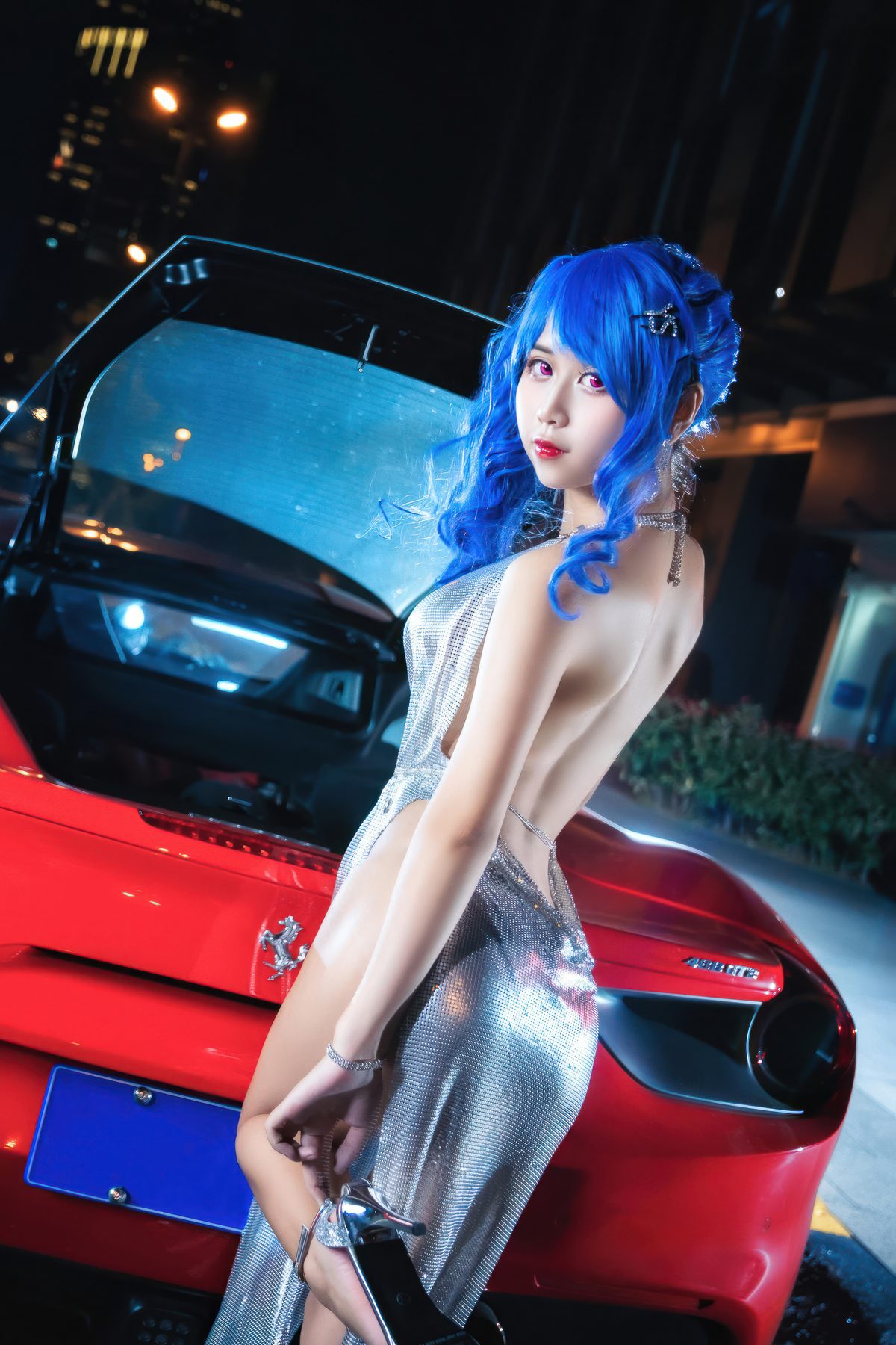 萌芽儿o0 碧蓝航线 圣路易斯礼服 COS写真
