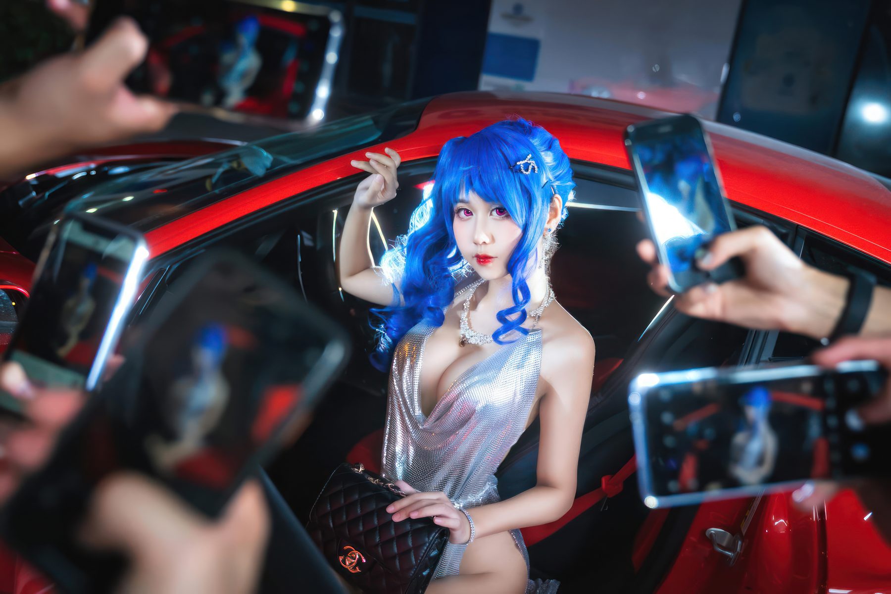 萌芽儿o0 碧蓝航线 圣路易斯礼服 COS写真