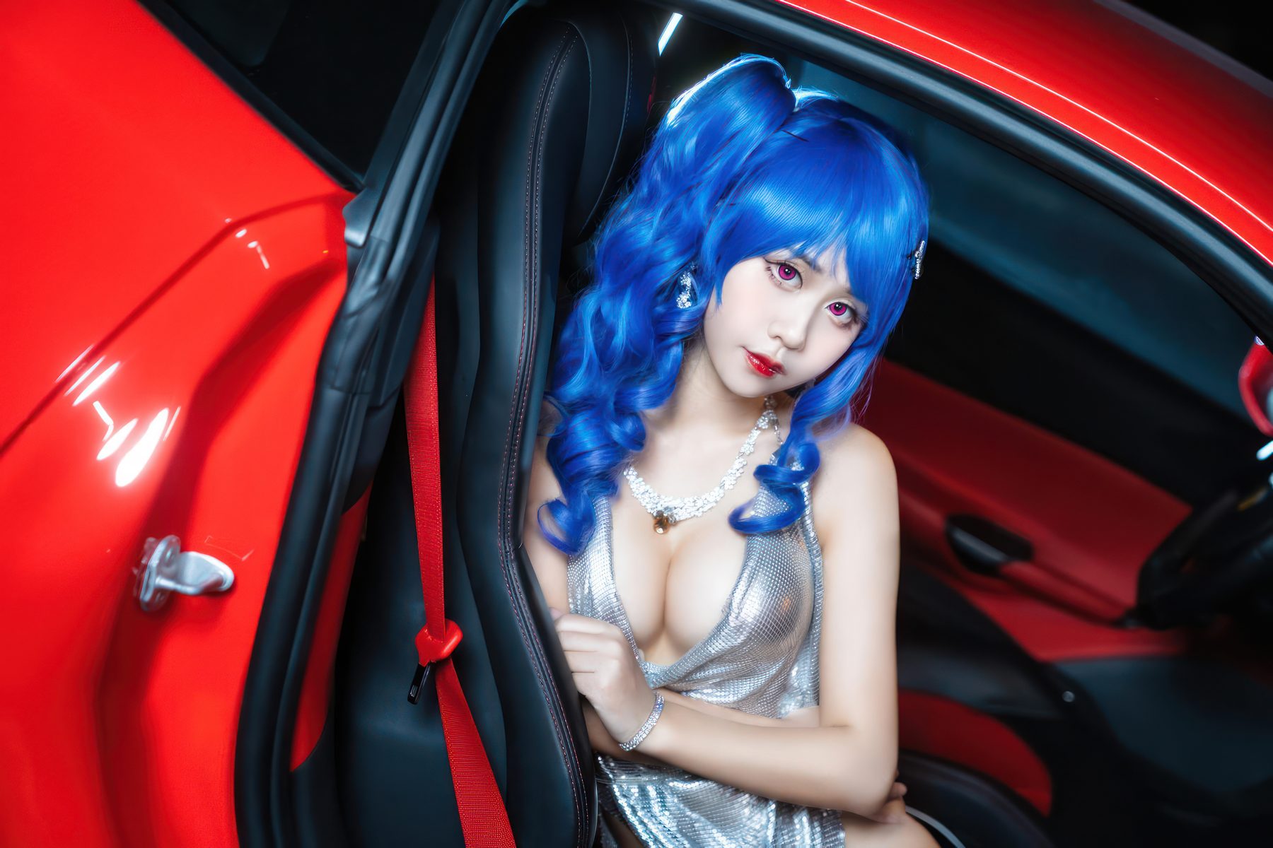萌芽儿o0 碧蓝航线 圣路易斯礼服 COS写真