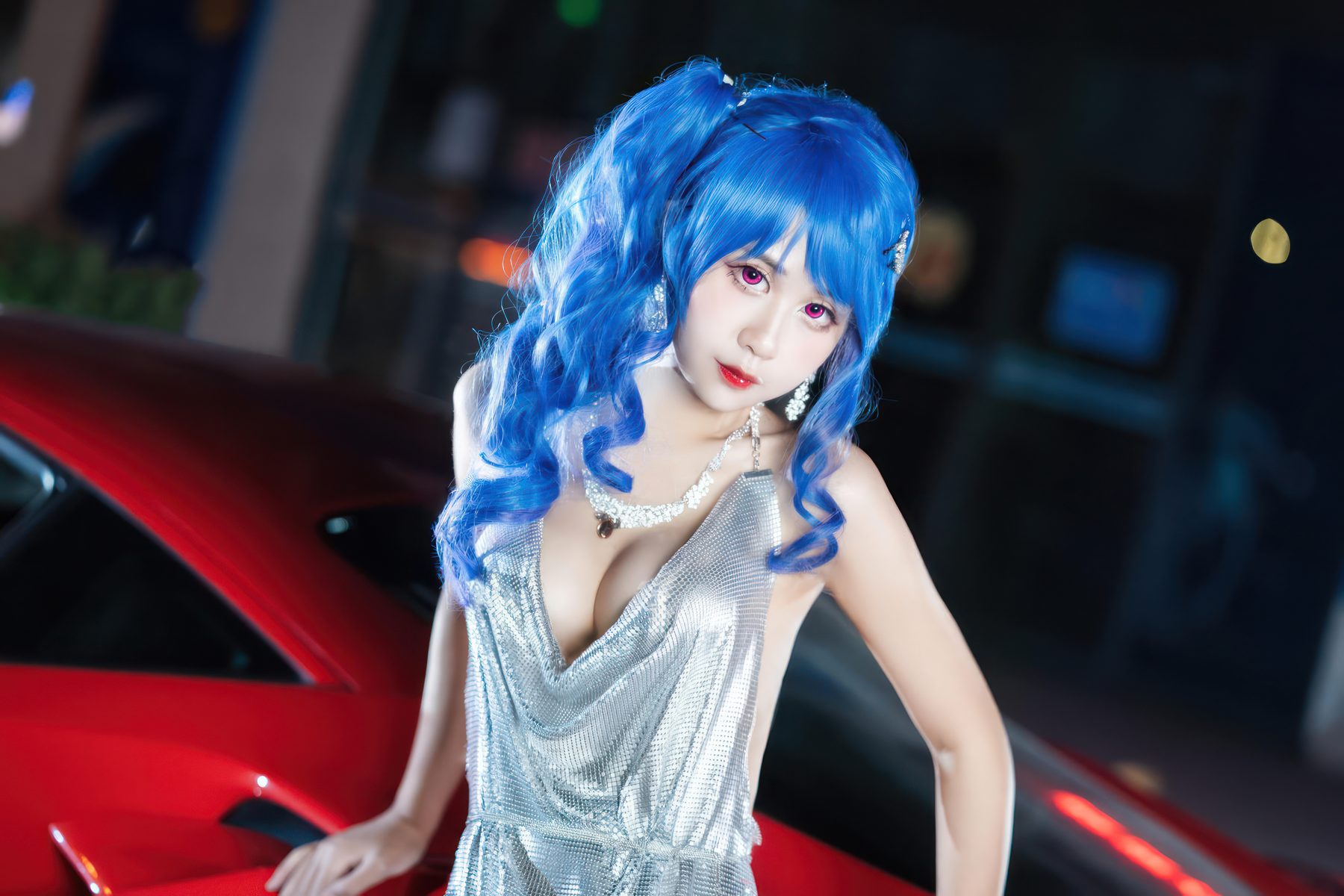 萌芽儿o0 碧蓝航线 圣路易斯礼服 COS写真