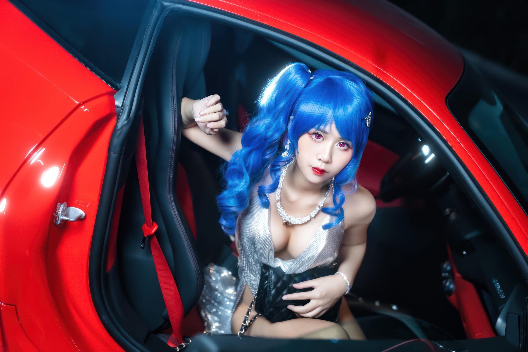 萌芽儿o0 cosplay写真_碧蓝航线圣路易斯礼服合集 | 萌芽儿o0 COS圣路易斯礼服全套图包 [20P]