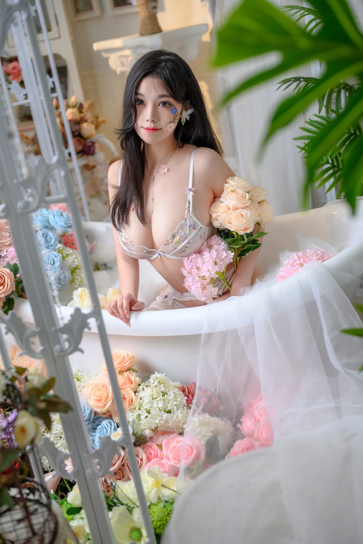 蜜汁猫裘 花房少女 COS写真