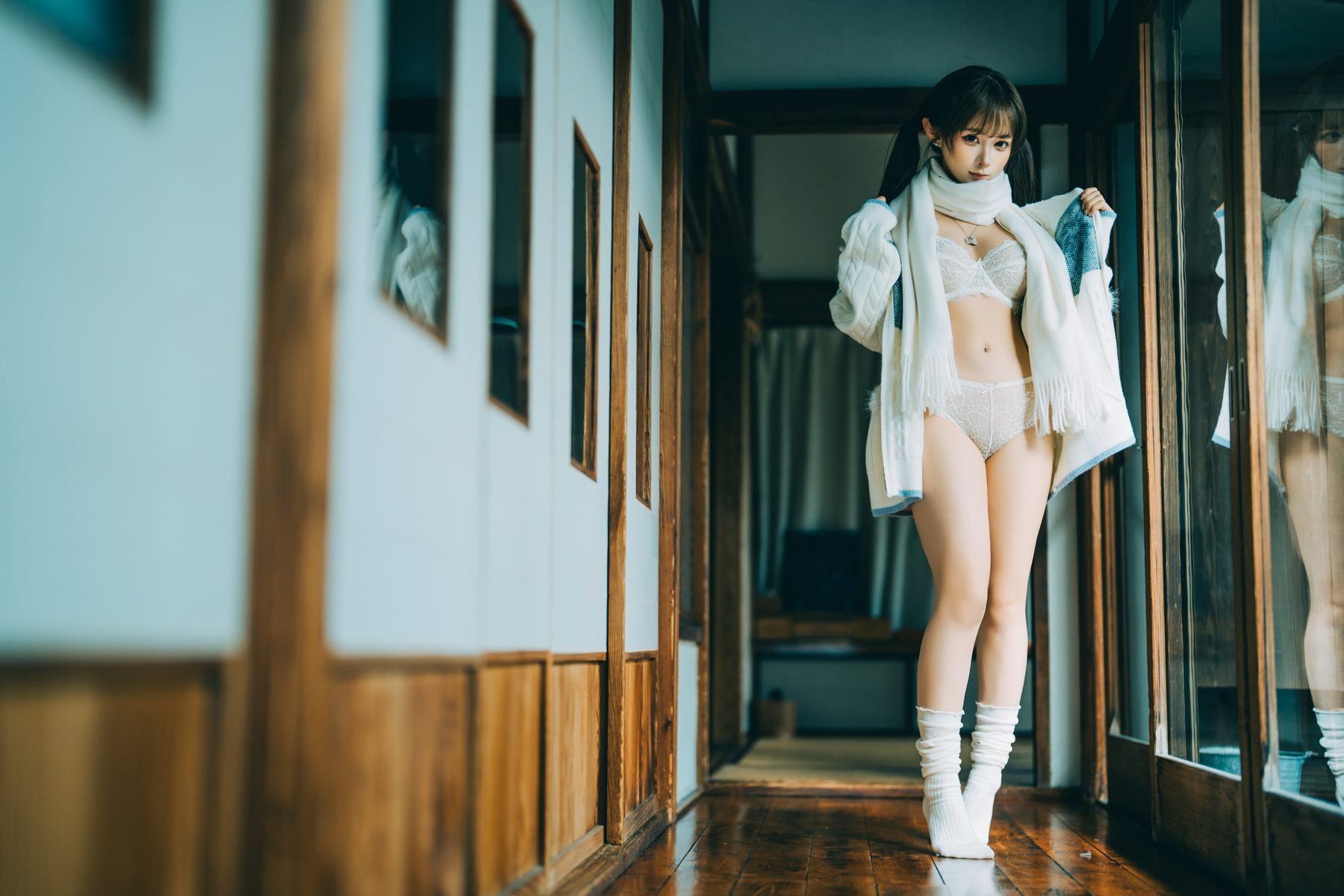 蠢沫沫 情人节 COS写真
