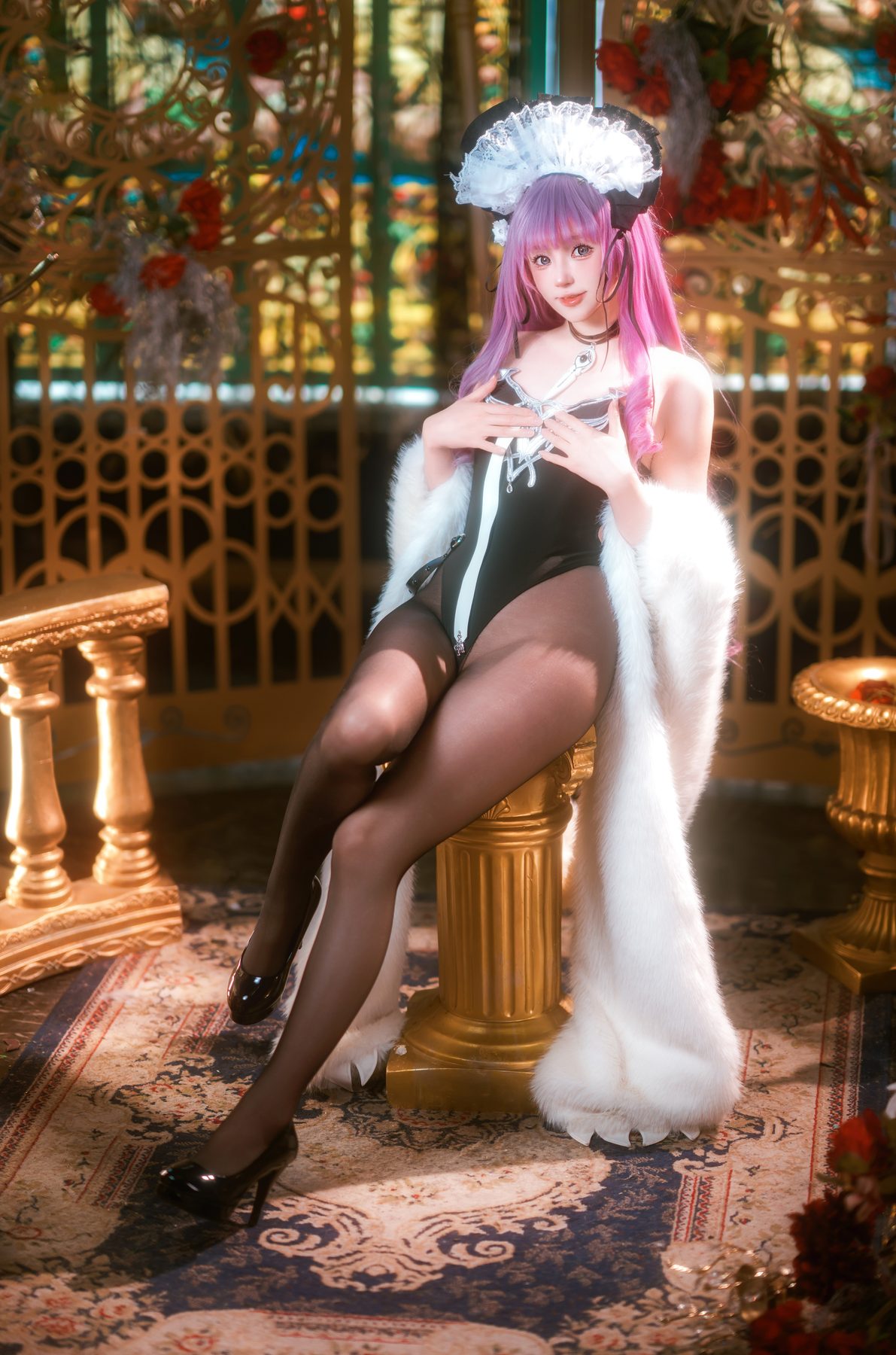 西园寺南歌 cosplay写真_碧蓝航线塔什干合集 | 西园寺南歌 COS塔什干全套图包 [10P]
