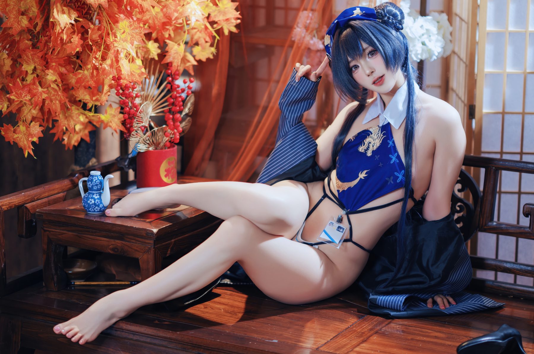 西园寺南歌 蔚蓝档案 妃咲 COS写真