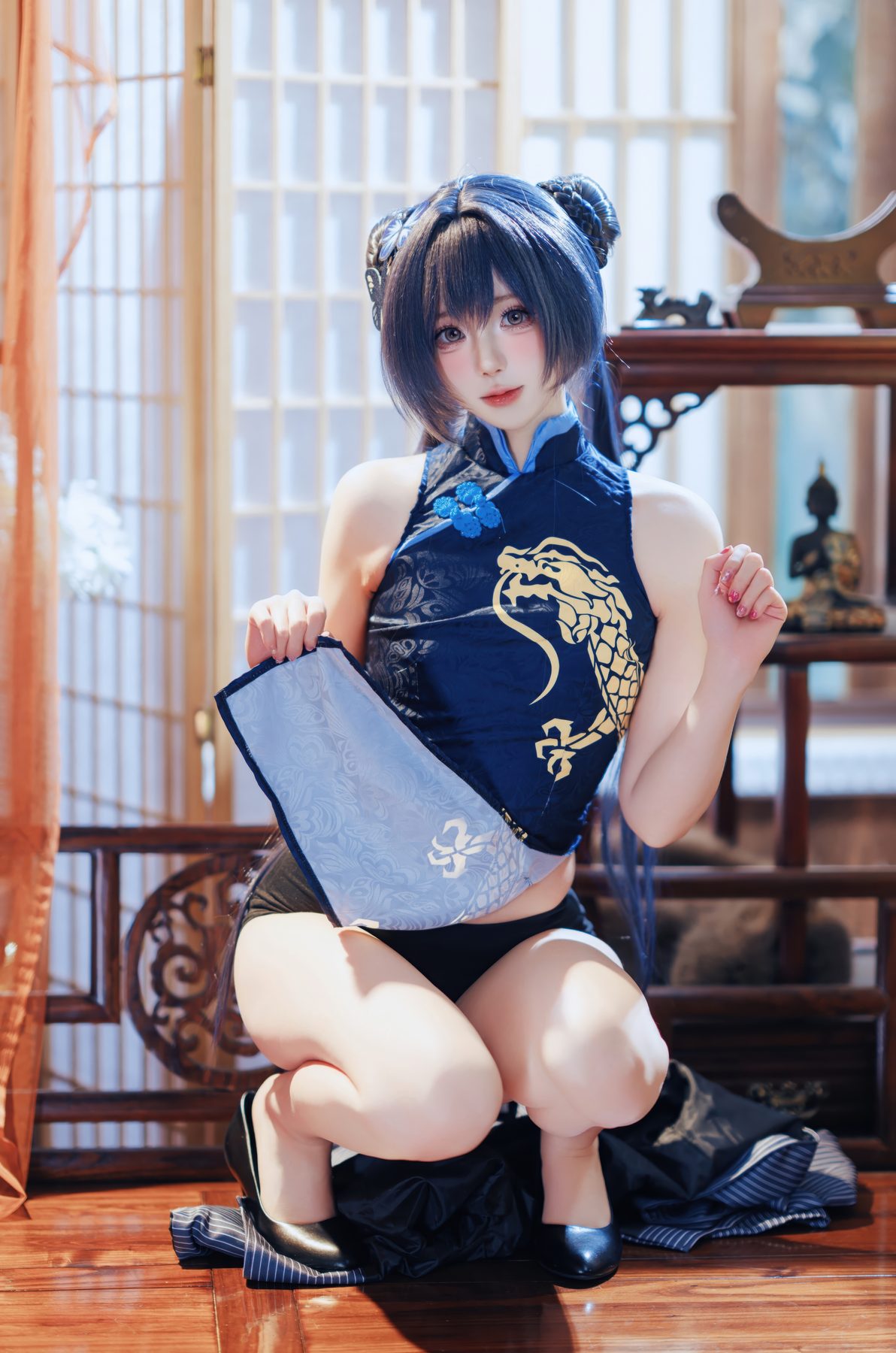 西园寺南歌 蔚蓝档案 妃咲 COS写真