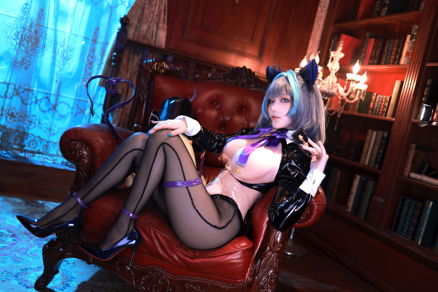 起司块 柴郡魔术师 COS写真