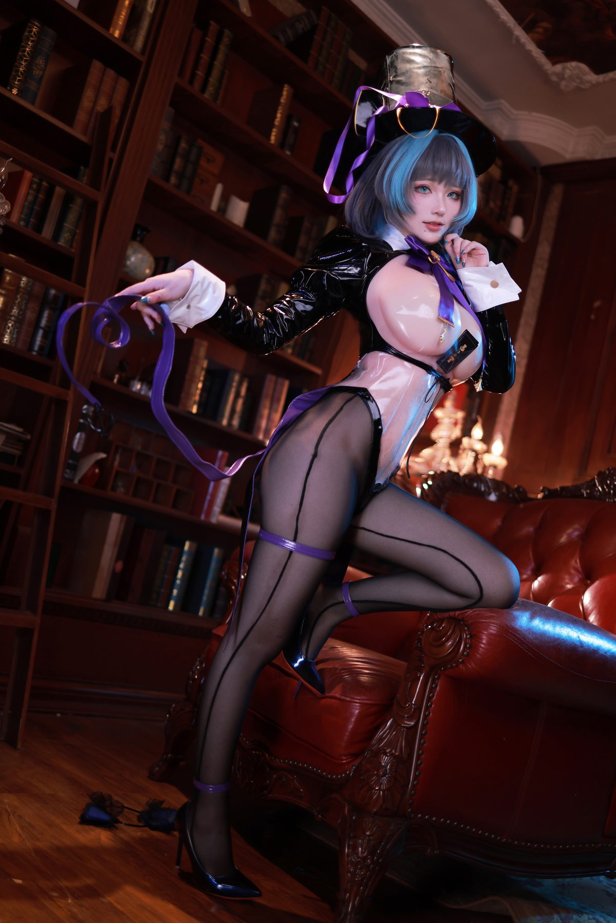 起司块 柴郡魔术师 COS写真