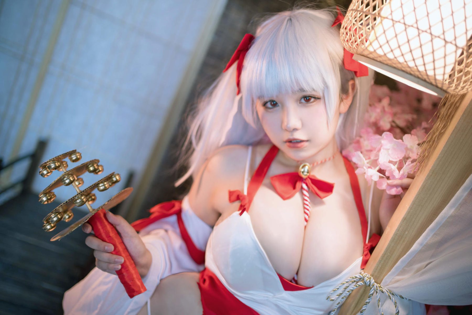 阿半今天很开心 cosplay写真_可畏巫女合集 | 阿半今天很开心 COS可畏巫女全套图包 [38P]