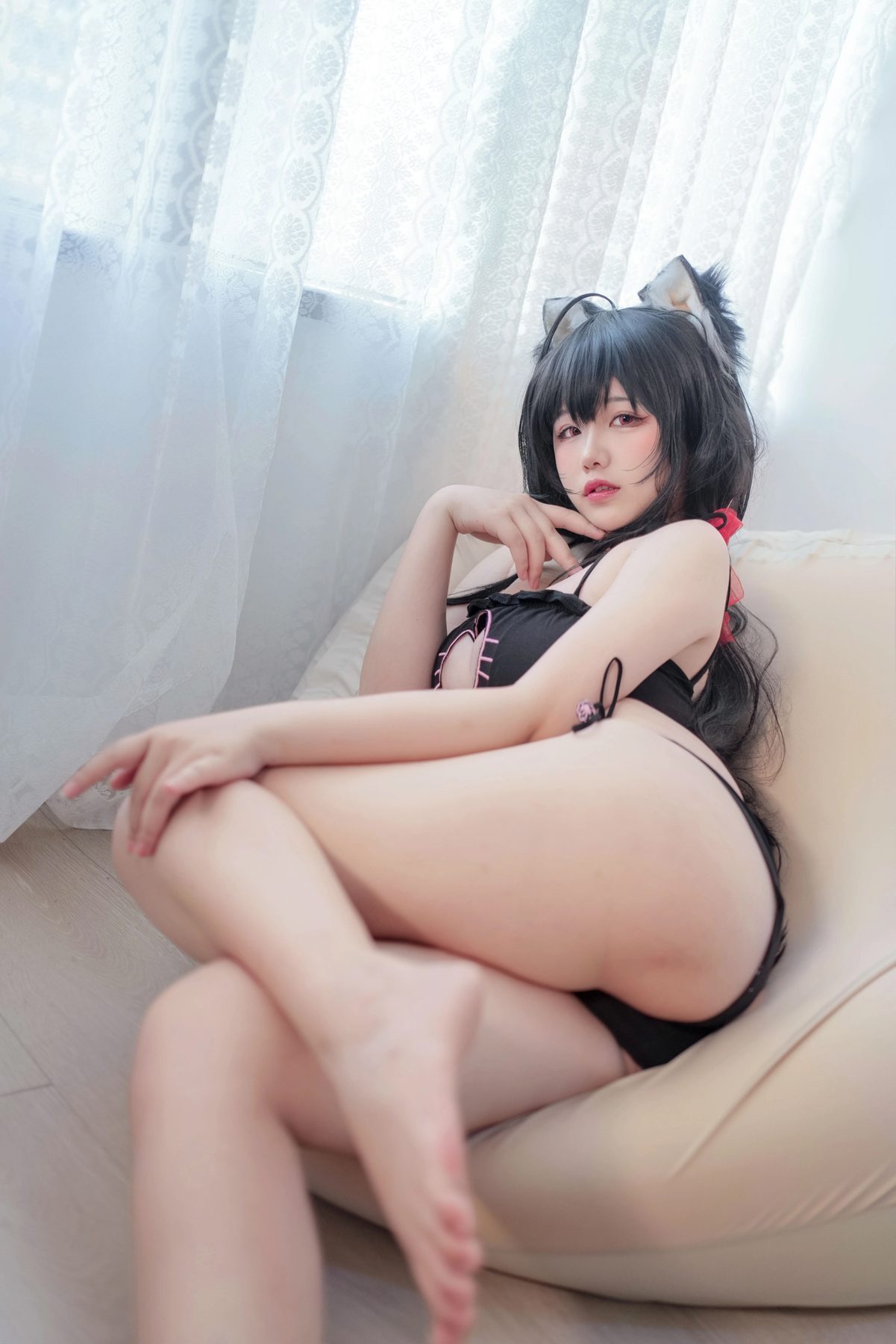 阿半今天很开心 碧蓝航线 大凤猫猫 COS写真