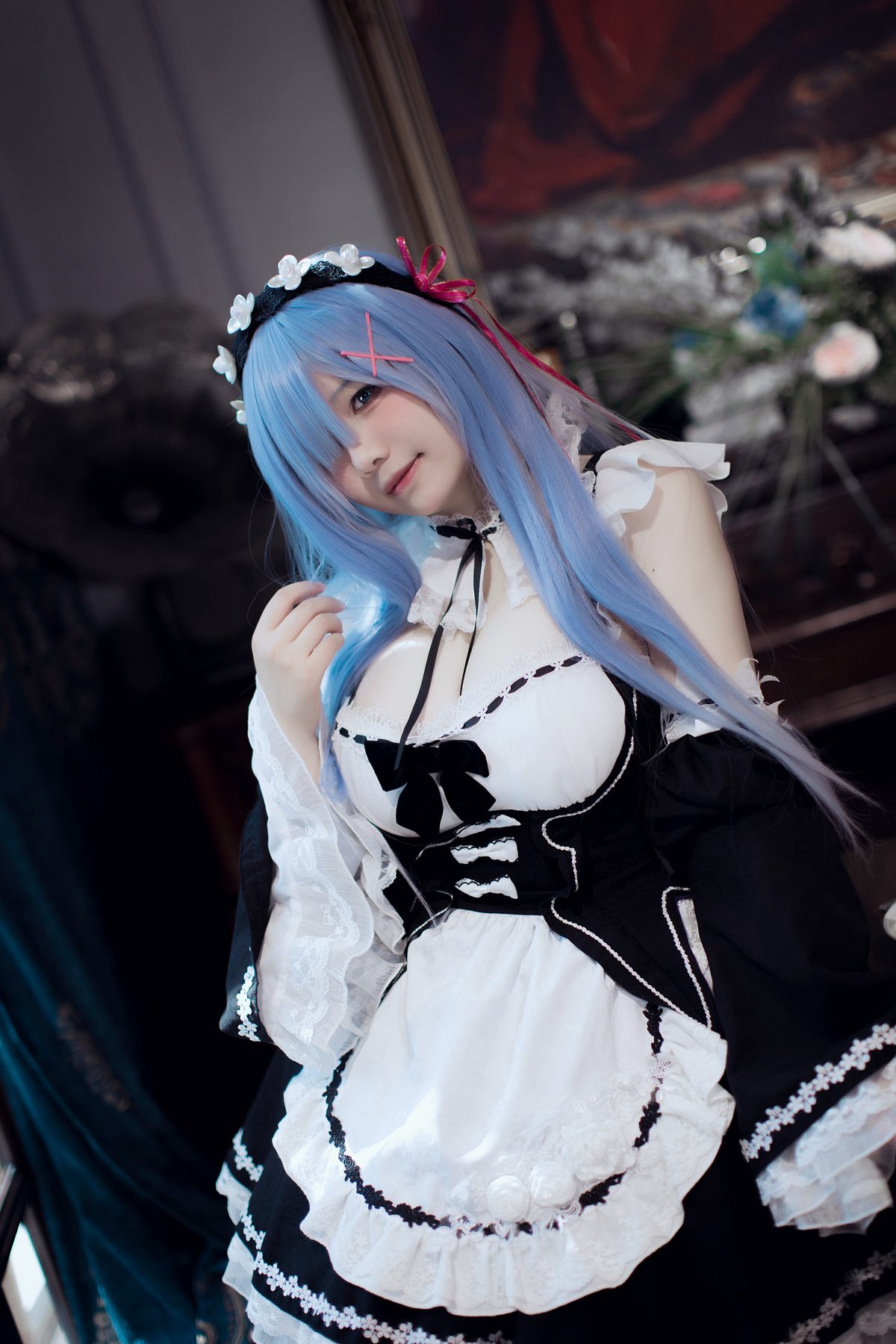 阿半今天很开心 cosplay写真_雷姆合集 | 阿半今天很开心 COS雷姆全套图包 [47P2V]