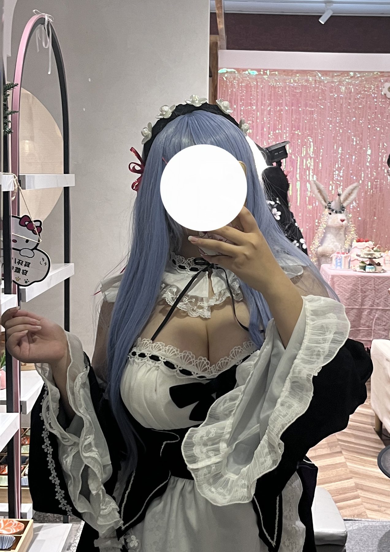 阿半今天很开心 雷姆 COS写真
