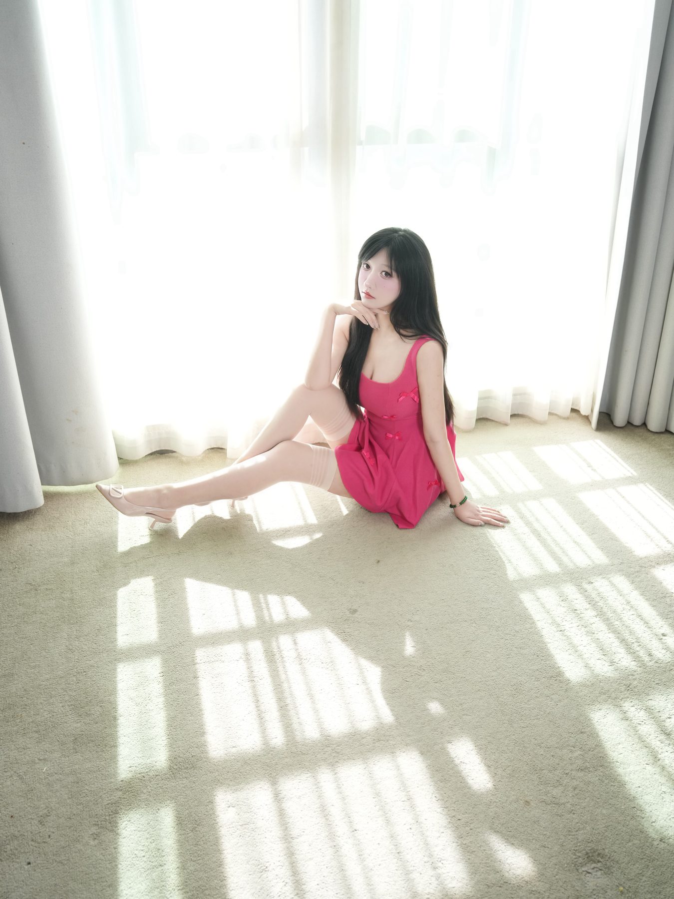 韩熙子Hayley 甜桃元气时刻 COS写真