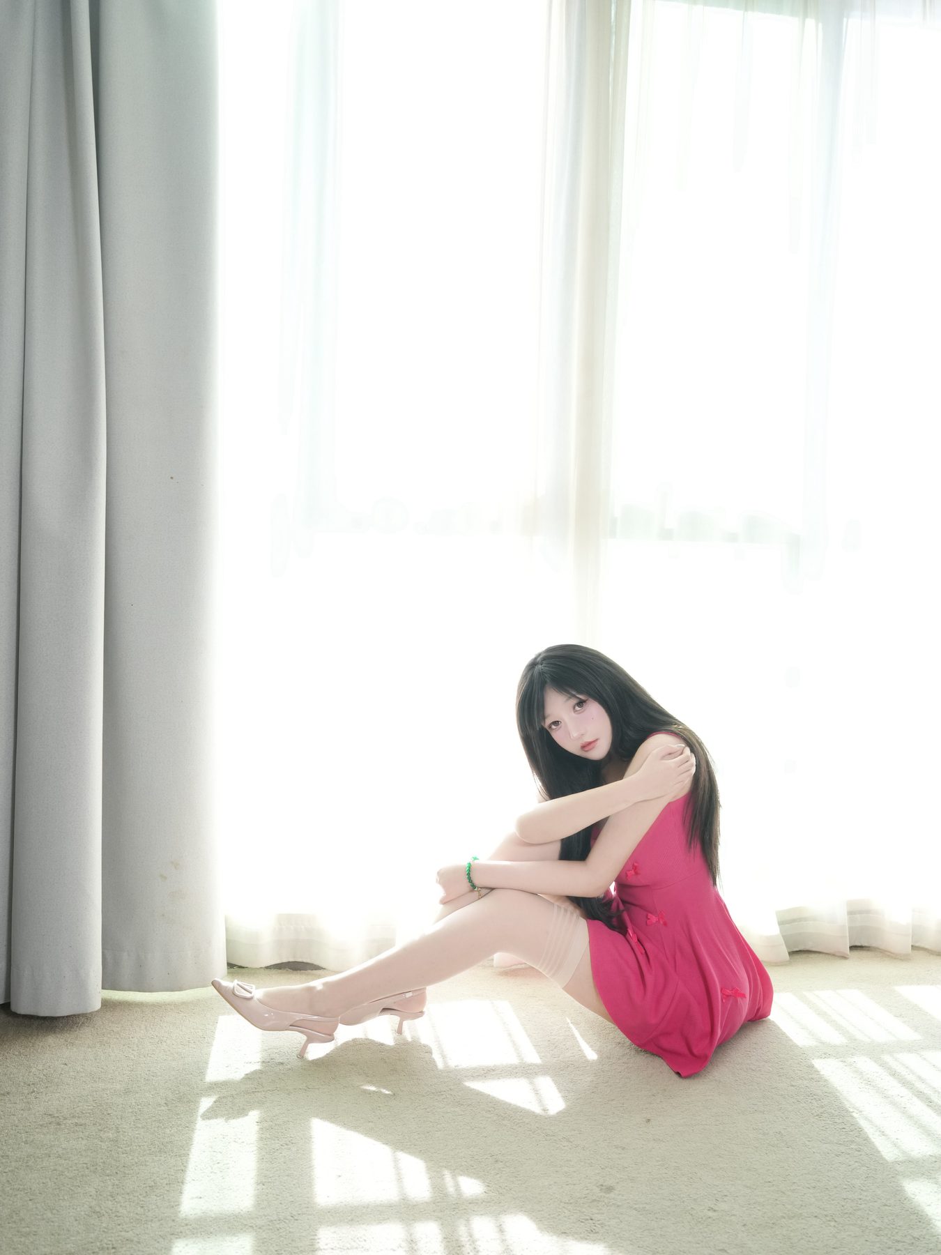 韩熙子Hayley 甜桃元气时刻 COS写真