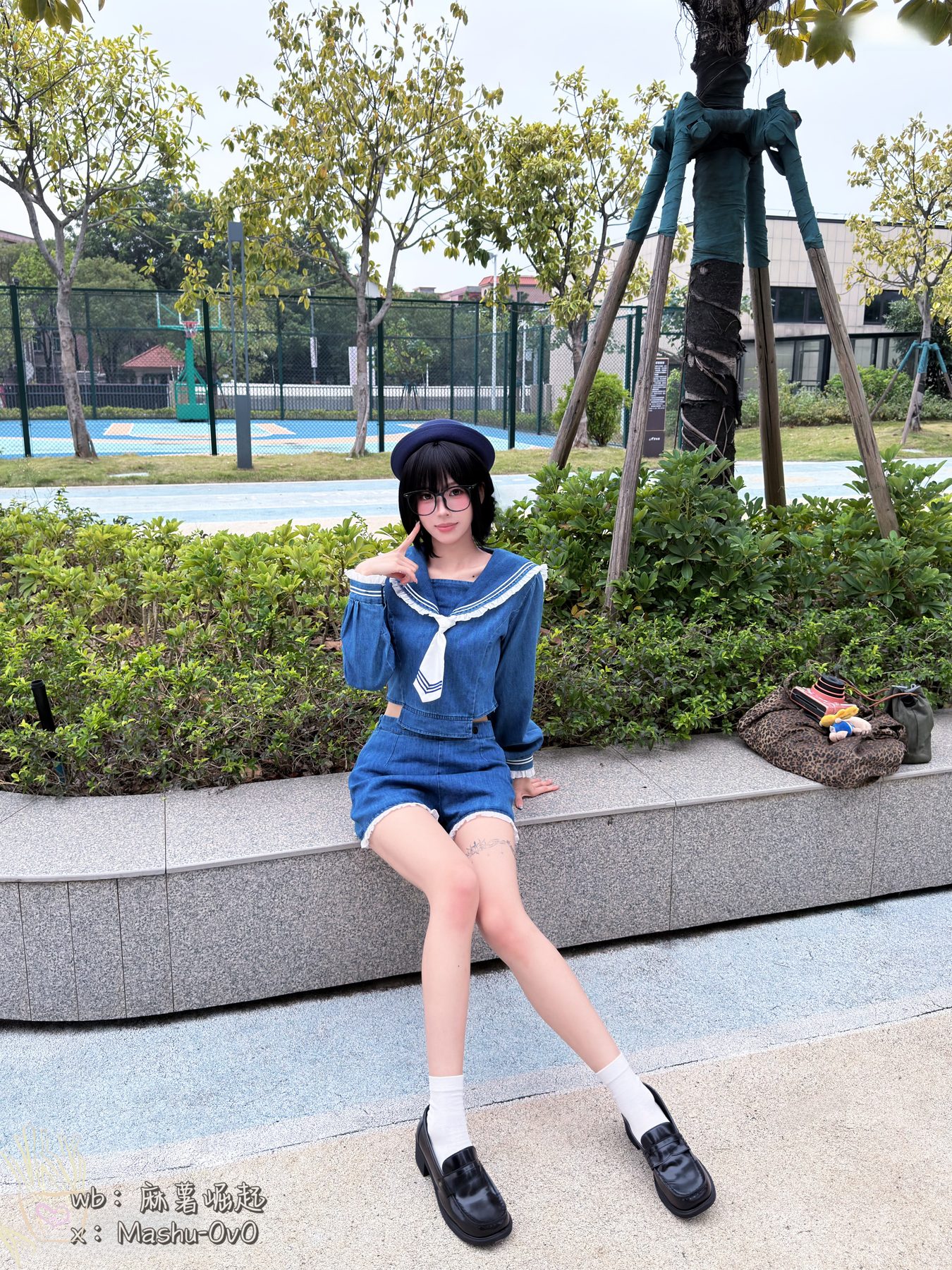 麻薯好吃 小水手 COS写真