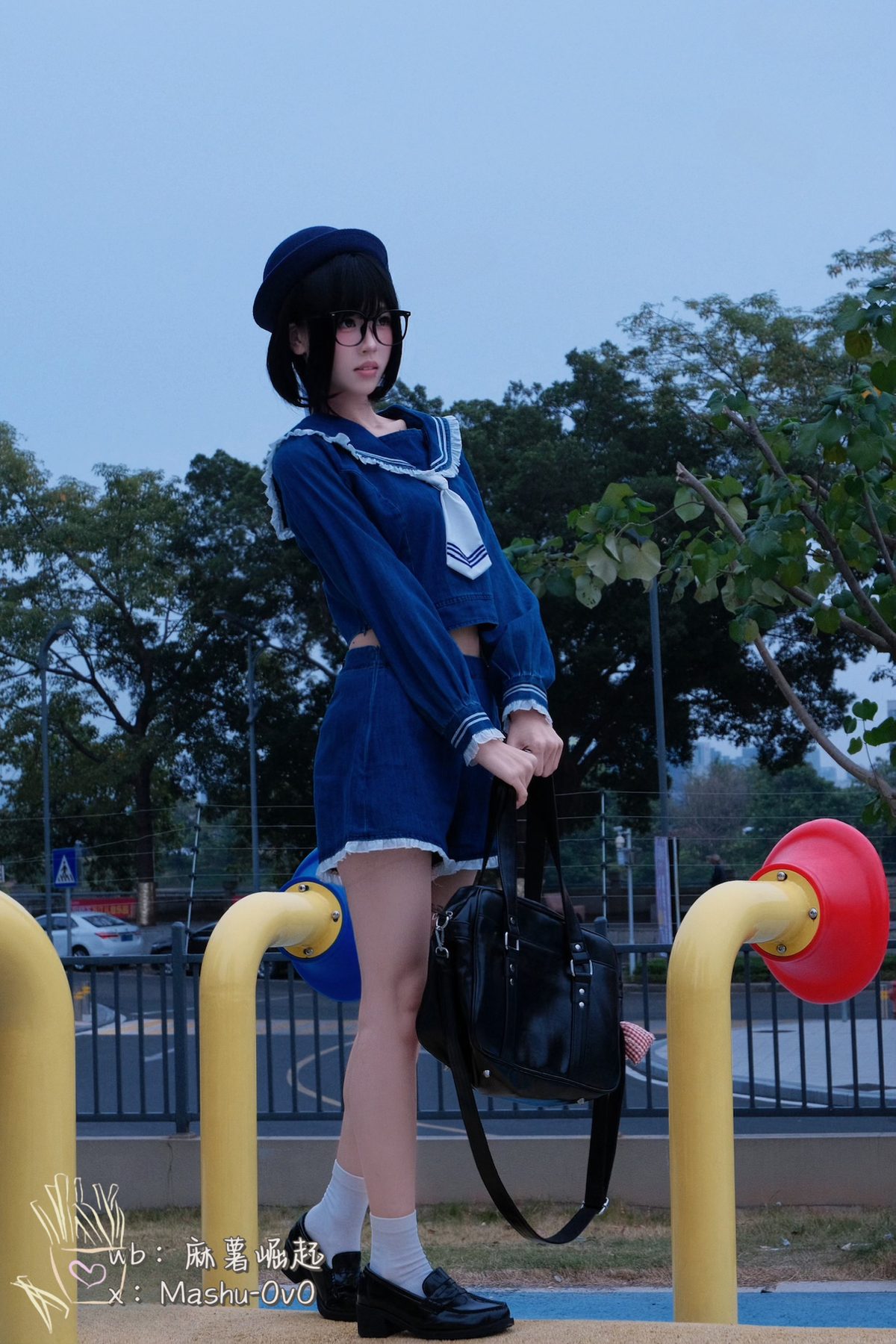 麻薯好吃 小水手 COS写真
