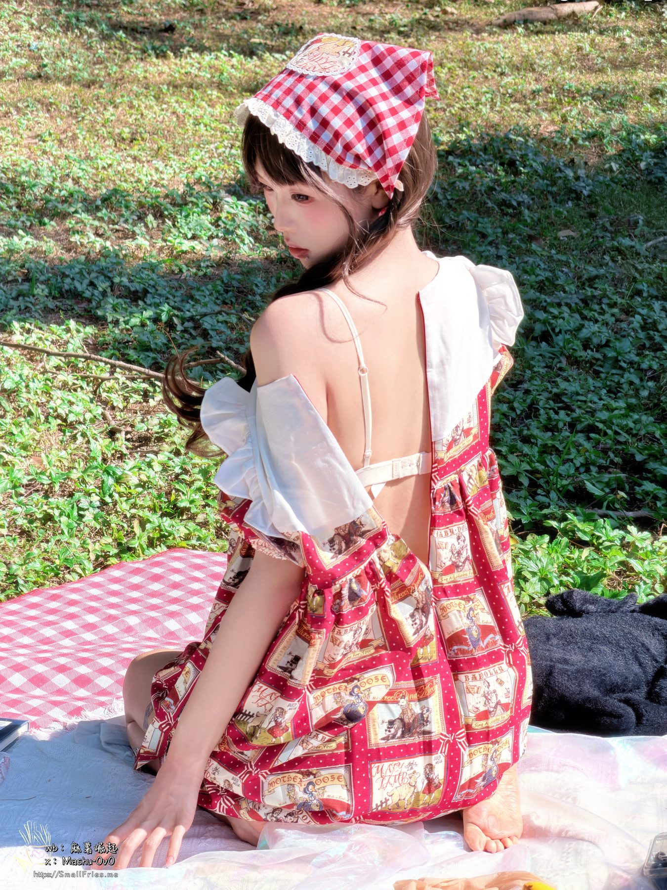麻薯好吃 cosplay写真_野餐篮の最后一层合集 | 麻薯好吃 COS野餐篮全套图包 [109P-3.16GB]