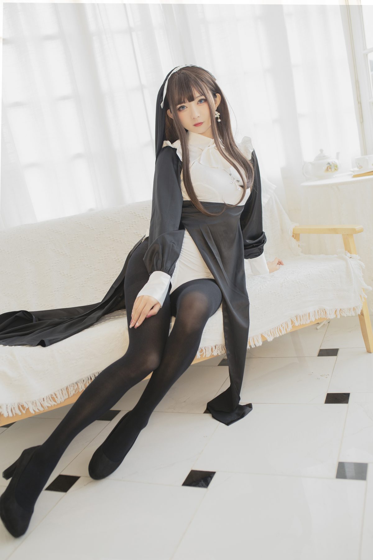 51酱 修女 COS写真