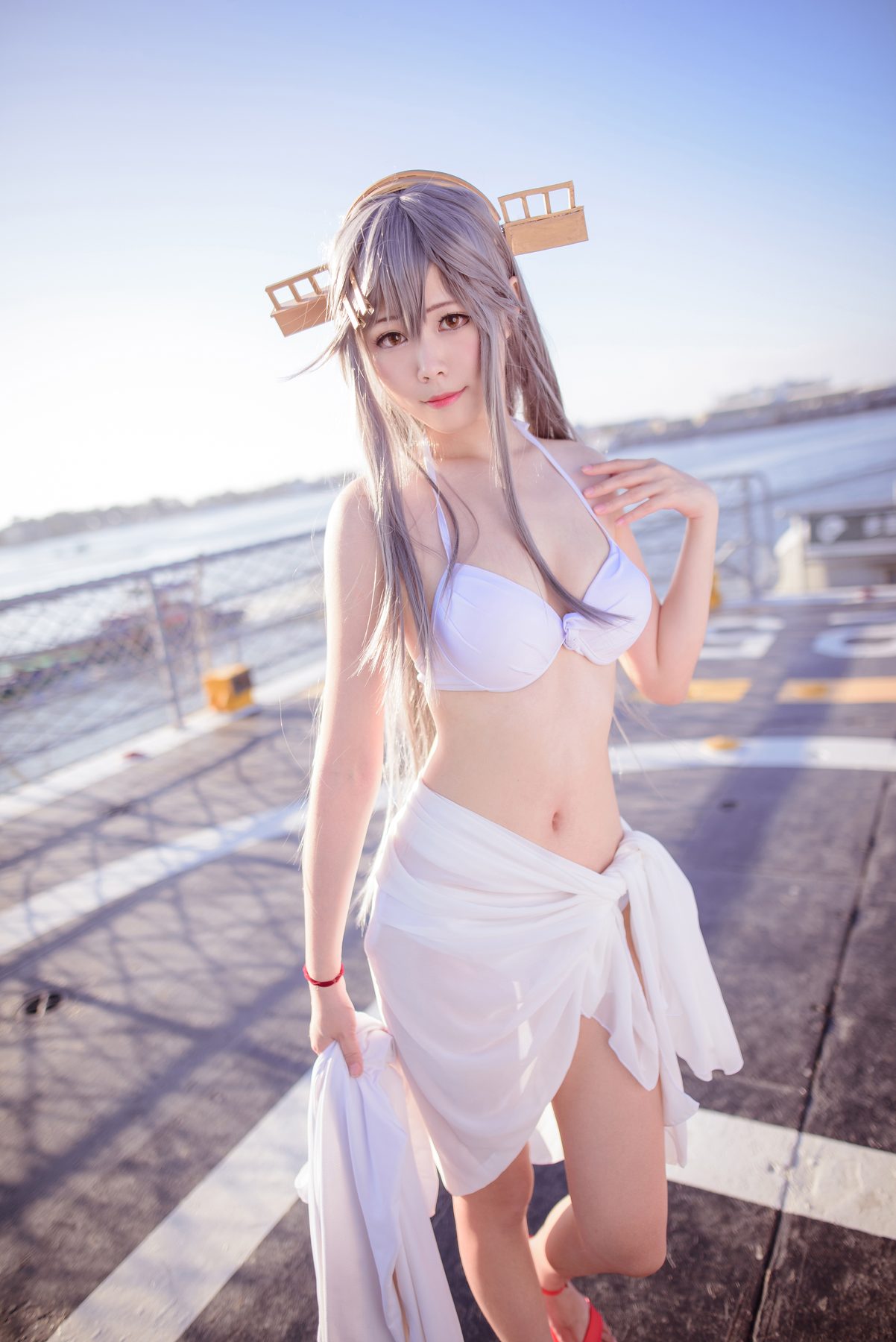 3套 Arty亚缇 艦これ はるな Haruna COS写真