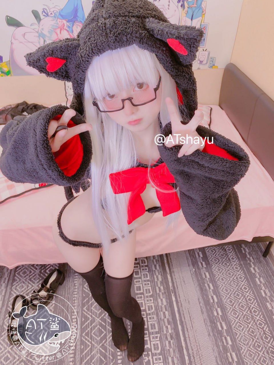 AT鲨 喵喵觐见 COS写真