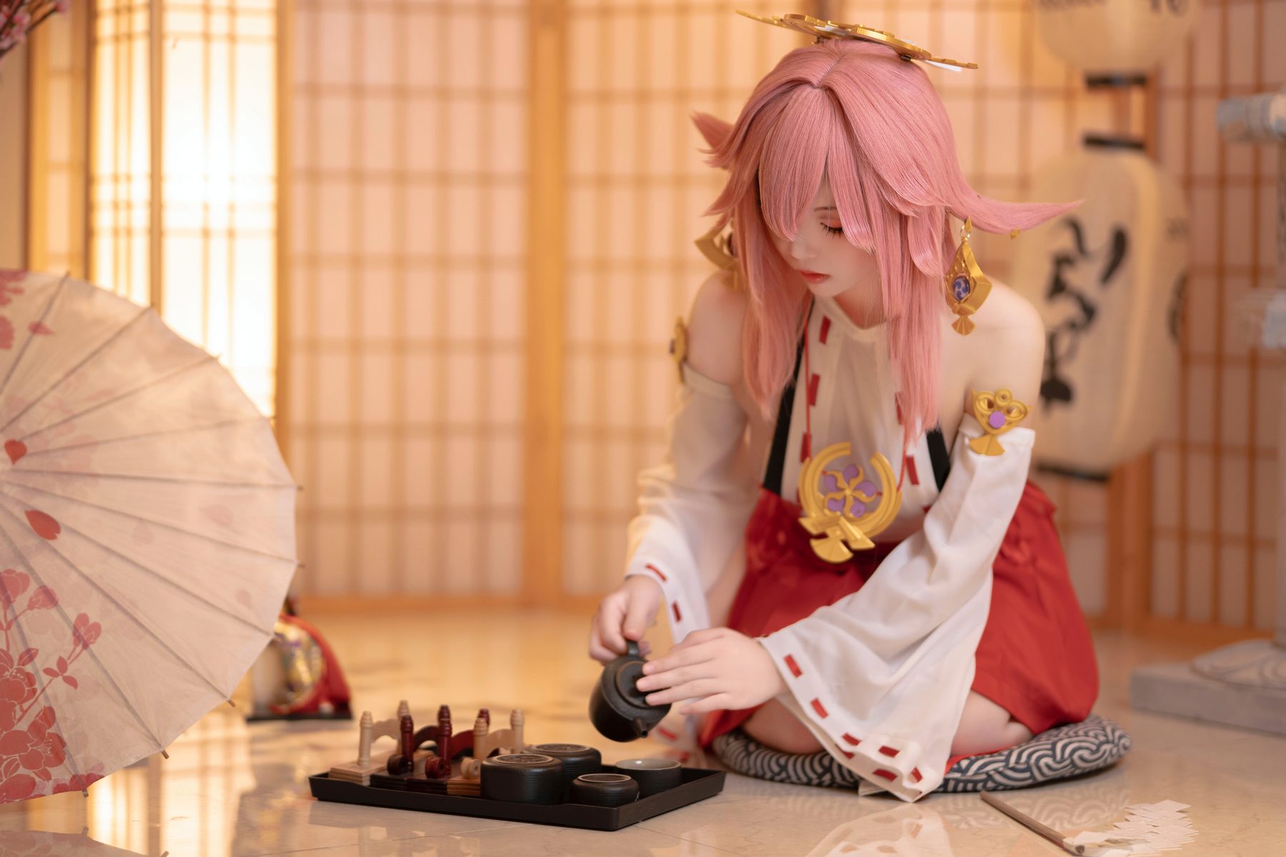 Bangni邦尼 八重神子 COS写真