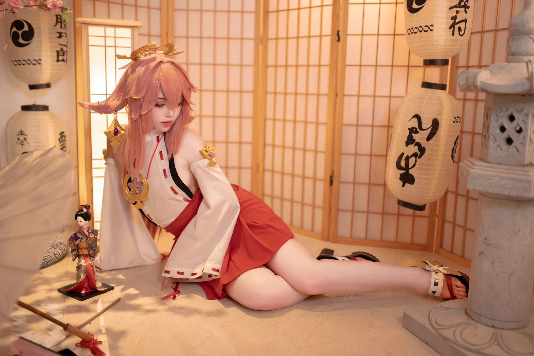 Bangni邦尼 八重神子 COS写真