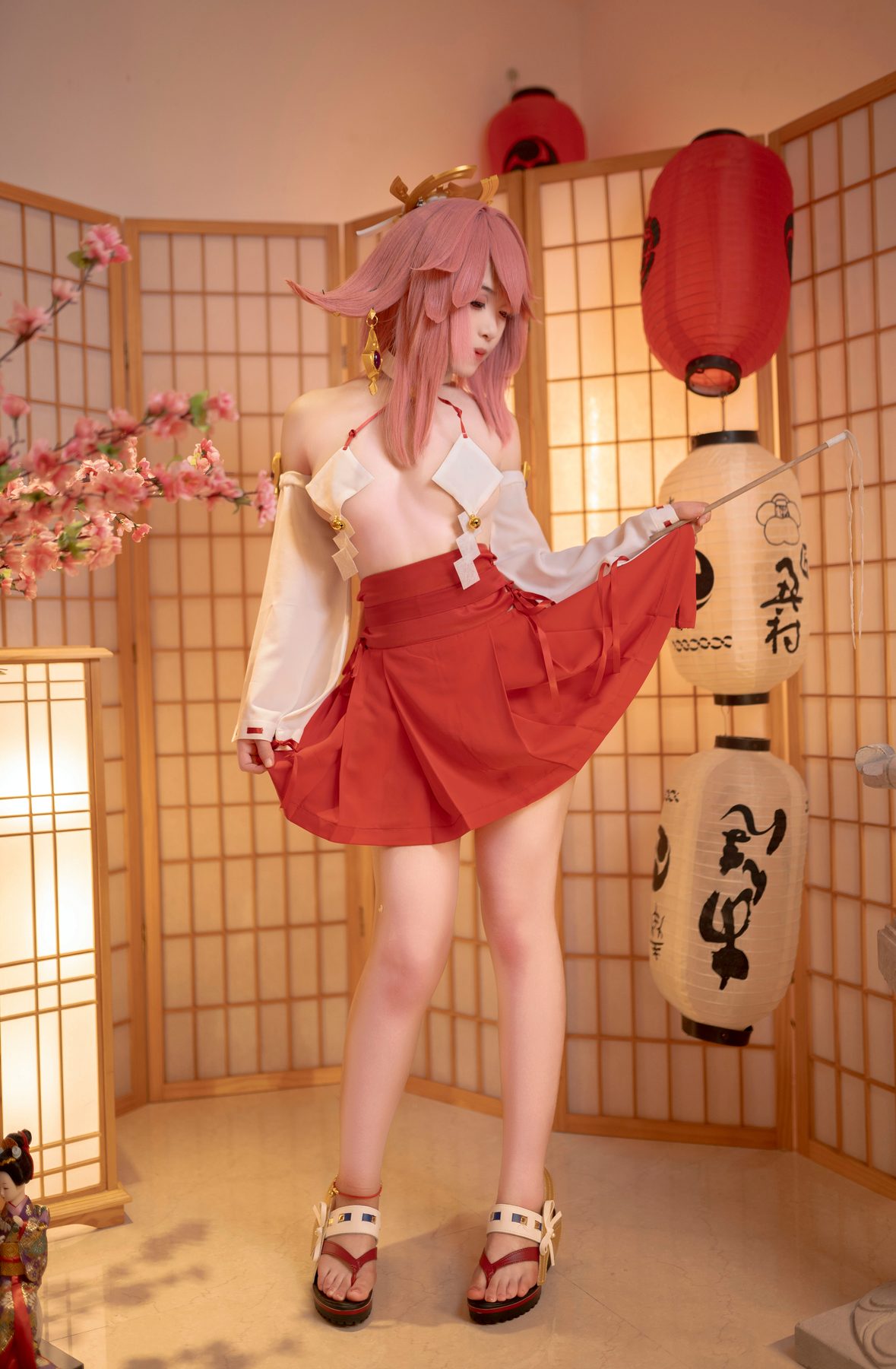 Bangni邦尼 cosplay写真_原神八重神子合集 | Bangni邦尼 COS八重神子全套图包 [99P-781MB]