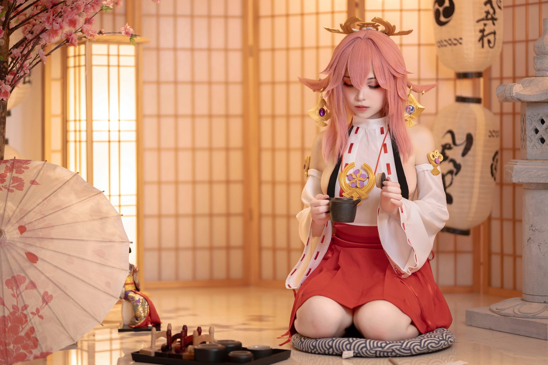 Bangni邦尼 八重神子 COS写真