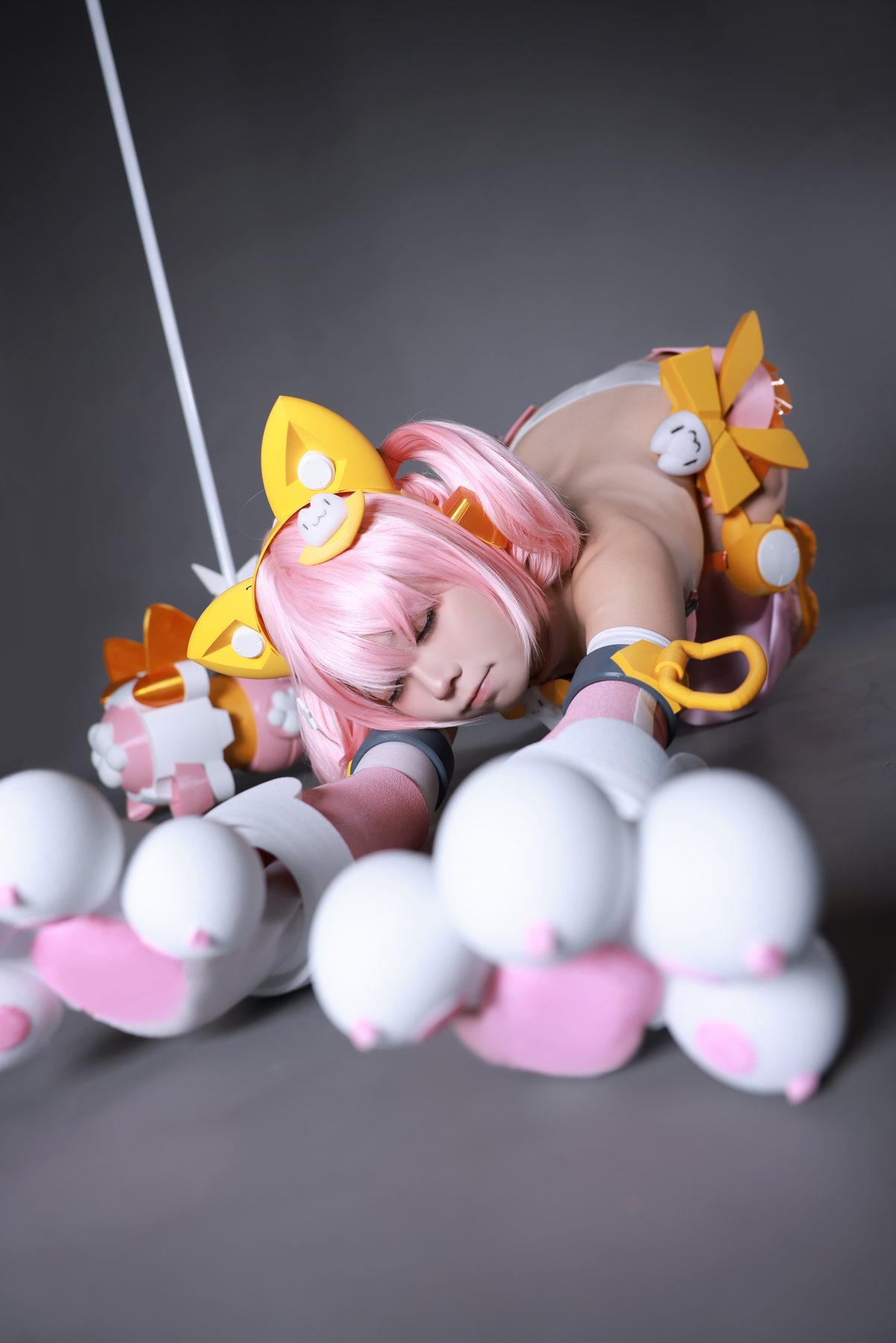 G44不会受伤 女神装置 猫猫 COS写真