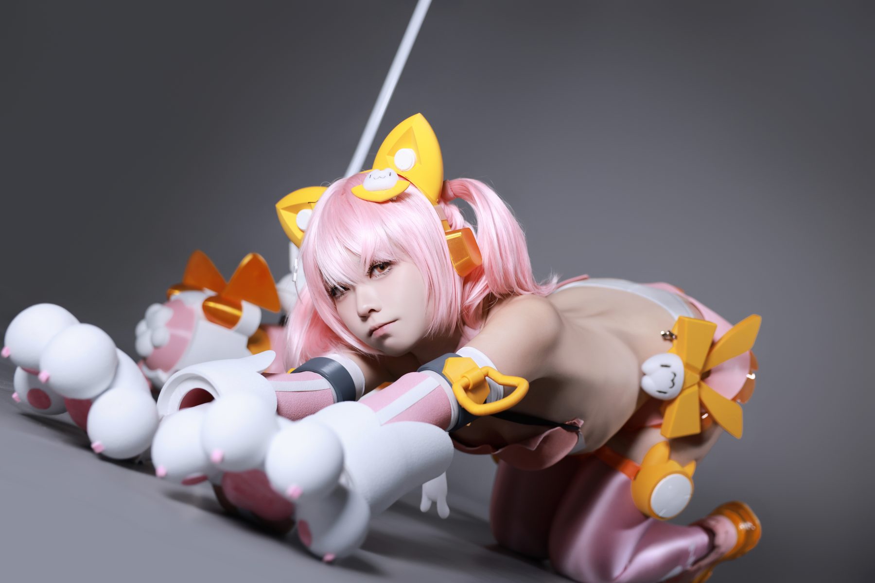 G44不会受伤 女神装置 猫猫 COS写真