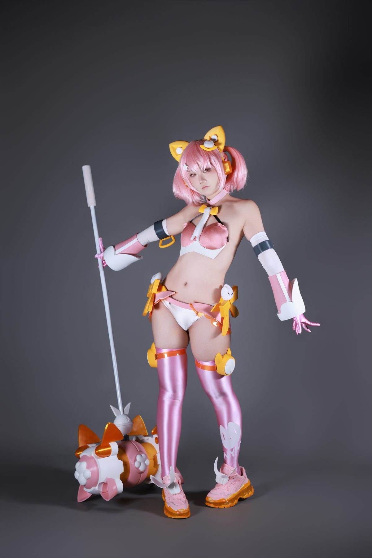 G44不会受伤 女神装置 猫猫 COS写真