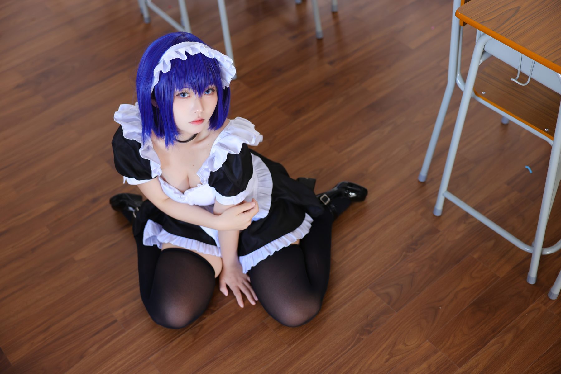 G44不会受伤 枫与玲 COS写真