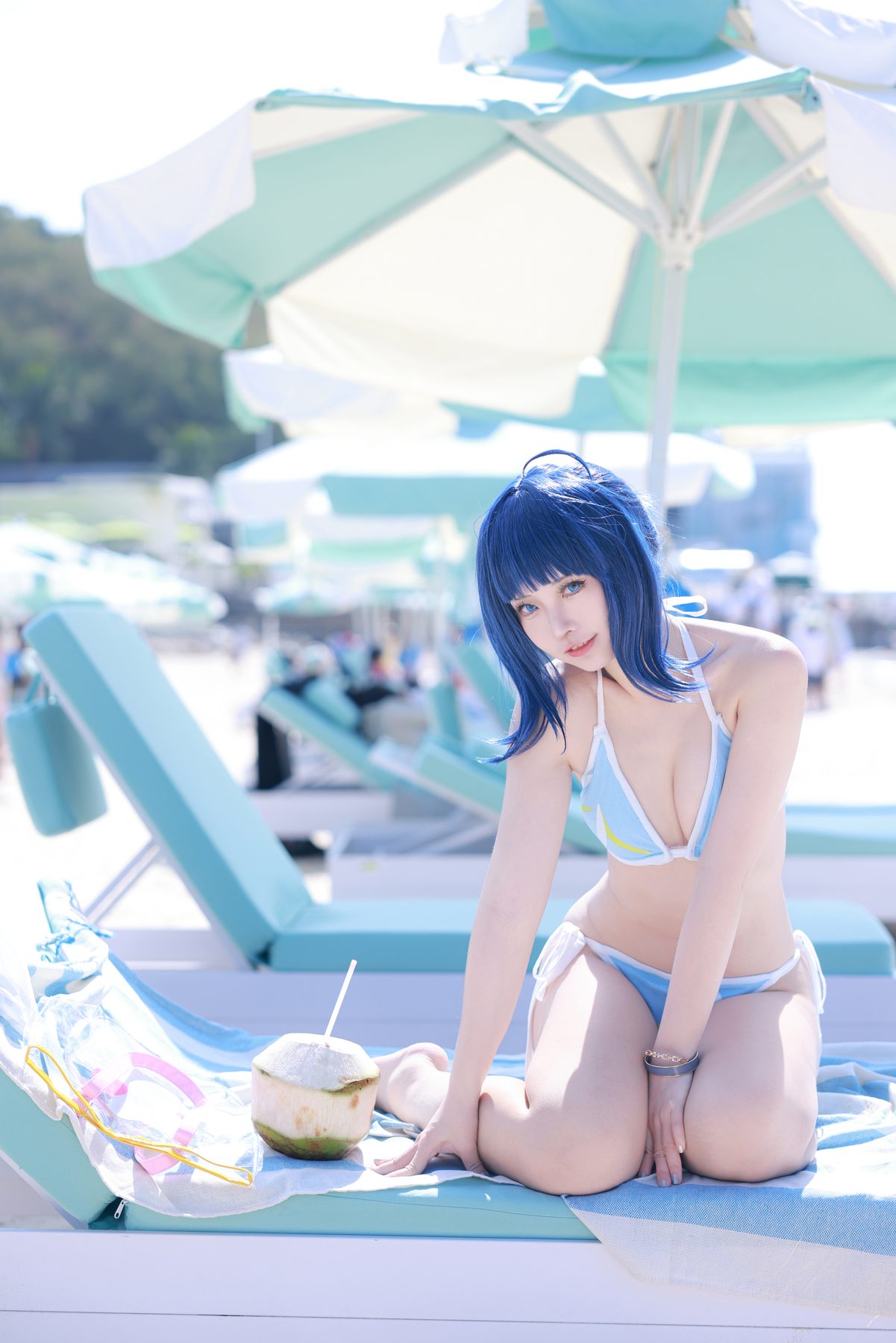 G44不会受伤 败犬女主太多了 八奈见杏菜 泳装 COS写真