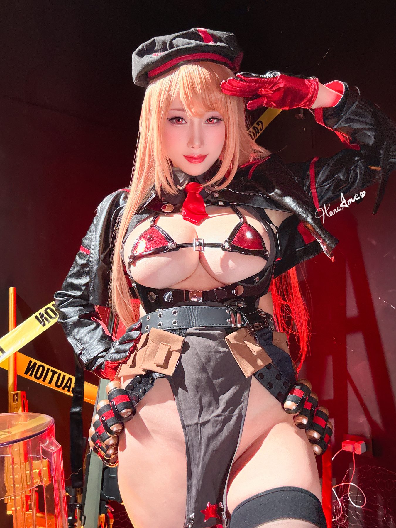 HaneAme雨波 2025年05月订阅 NIKKE 拉毗 COS写真