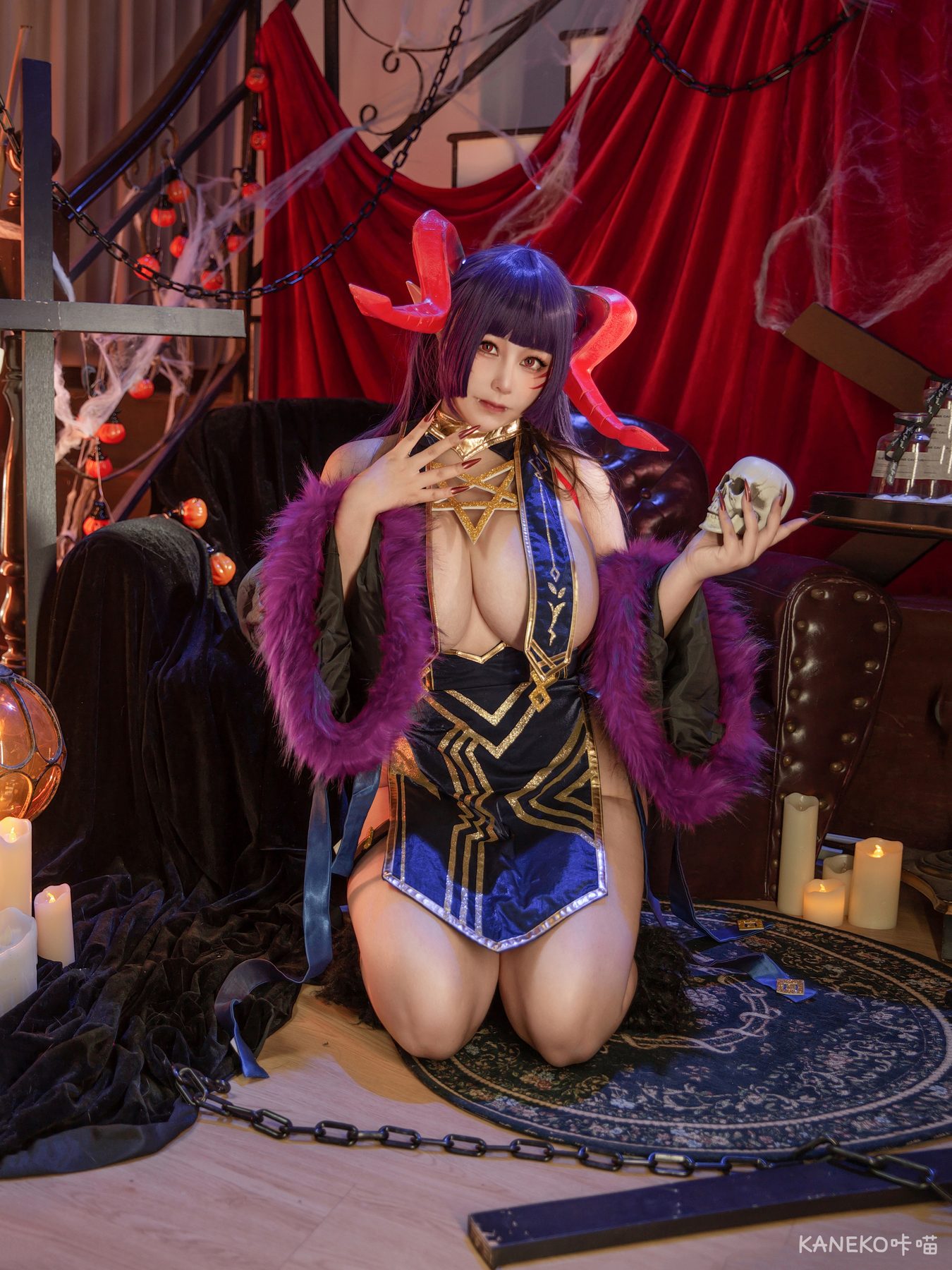 KANEKO 咔喵 天下布魔 撒旦 COS写真