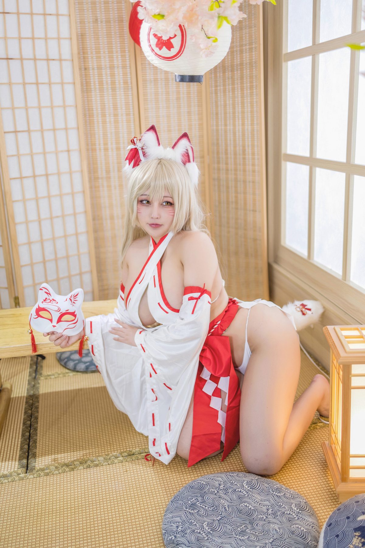 KANEKO 咔喵 狐狸巫女 COS写真