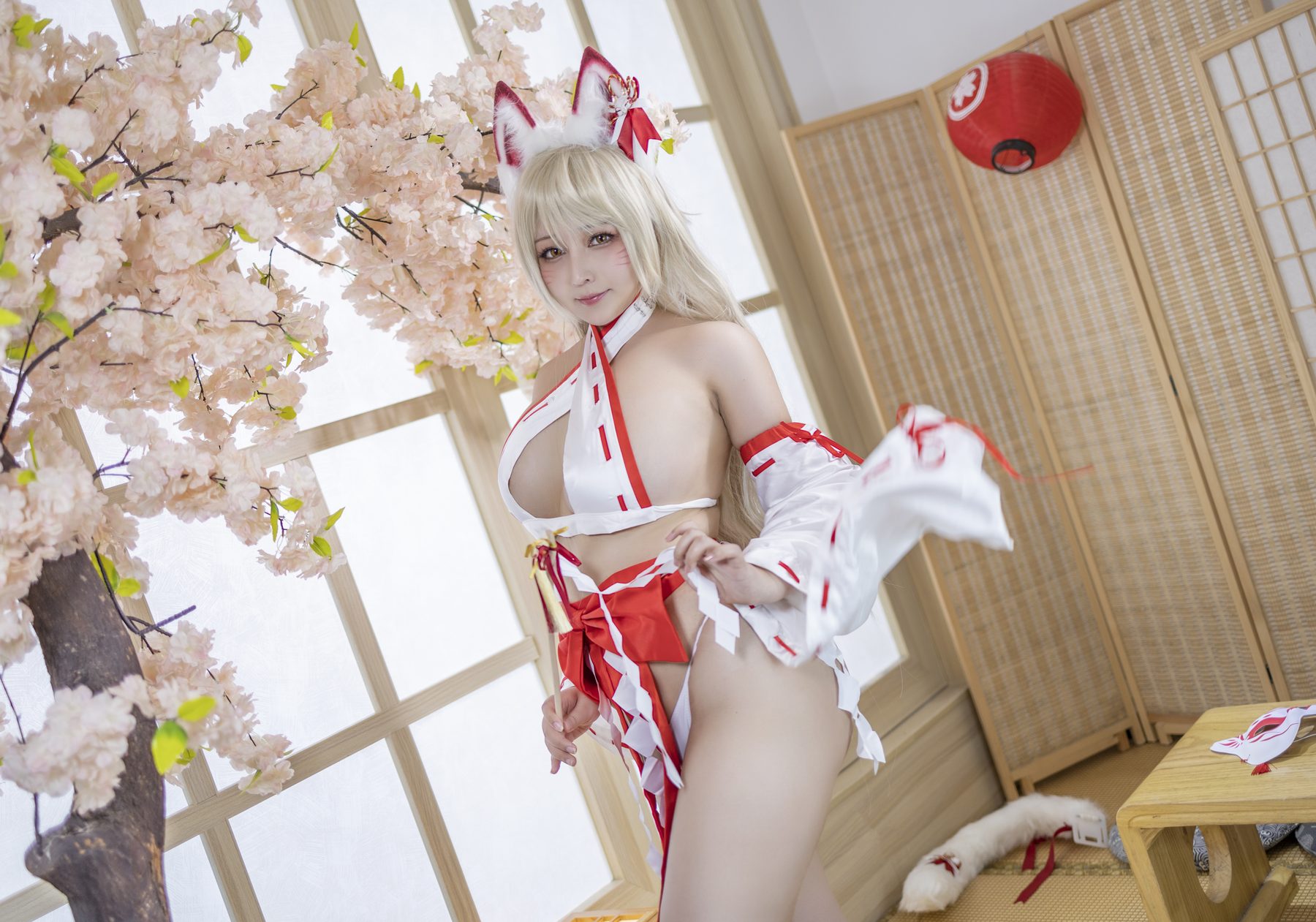 KANEKO 咔喵 狐狸巫女 COS写真