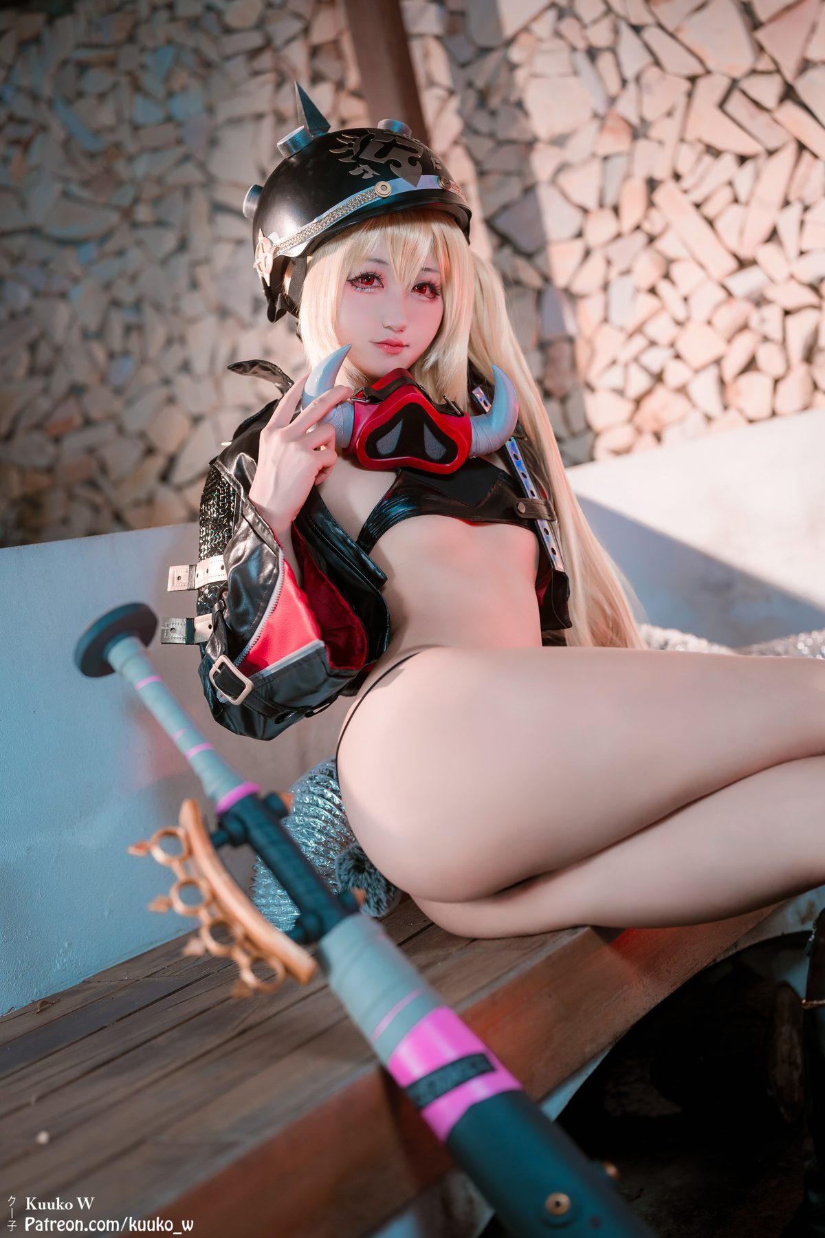 Kuuko W cosplay写真_Lucy (ZZZ)合集 | Kuuko W COS露西全套图包 [32P-152M]