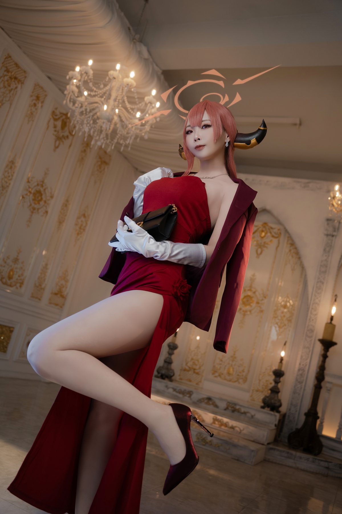 Maou Mo Rikuhachima Aru COS写真