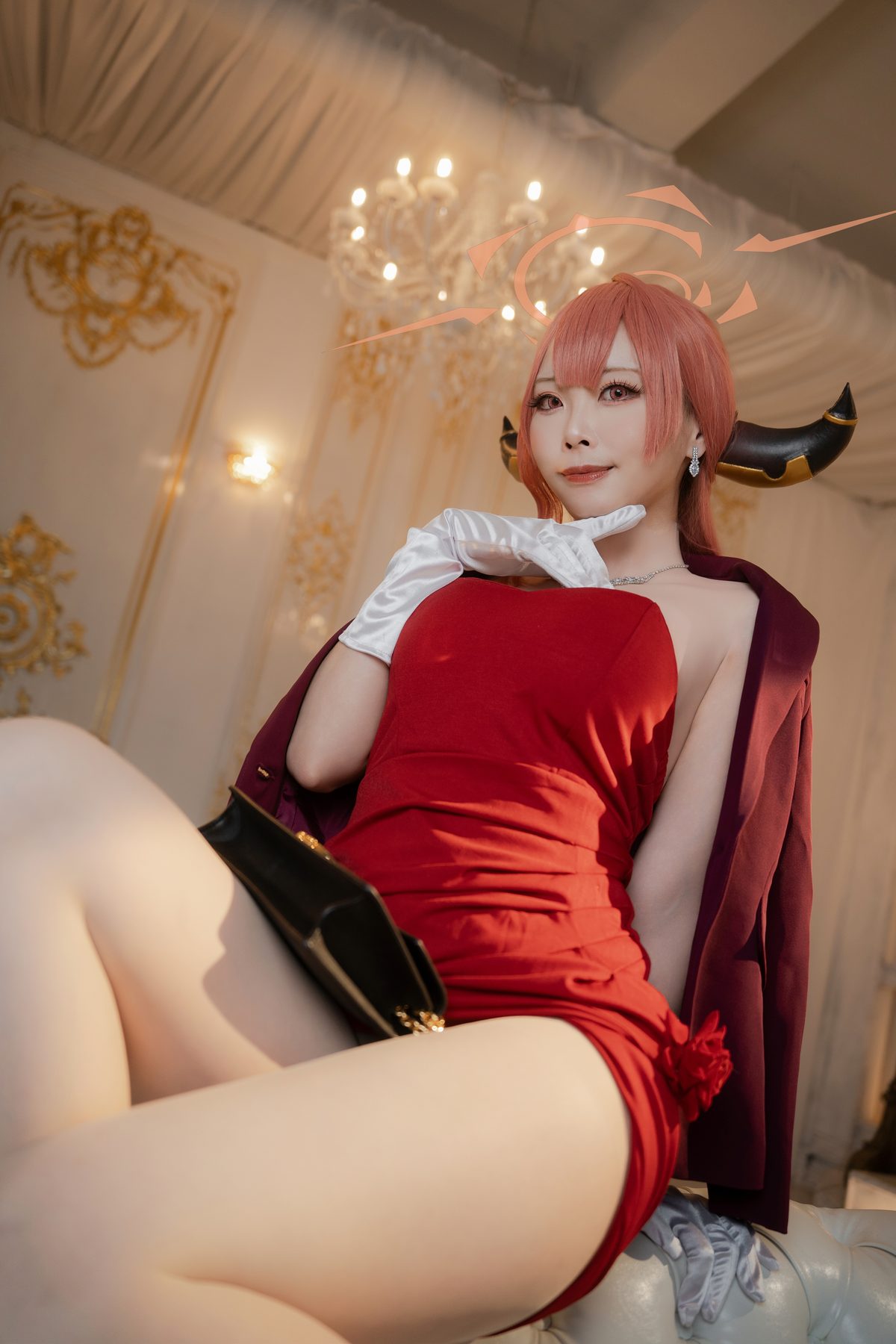 Maou Mo Rikuhachima Aru COS写真