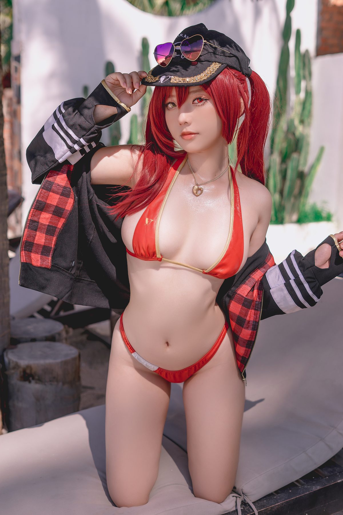Messie Huang Marine Houshou COS写真