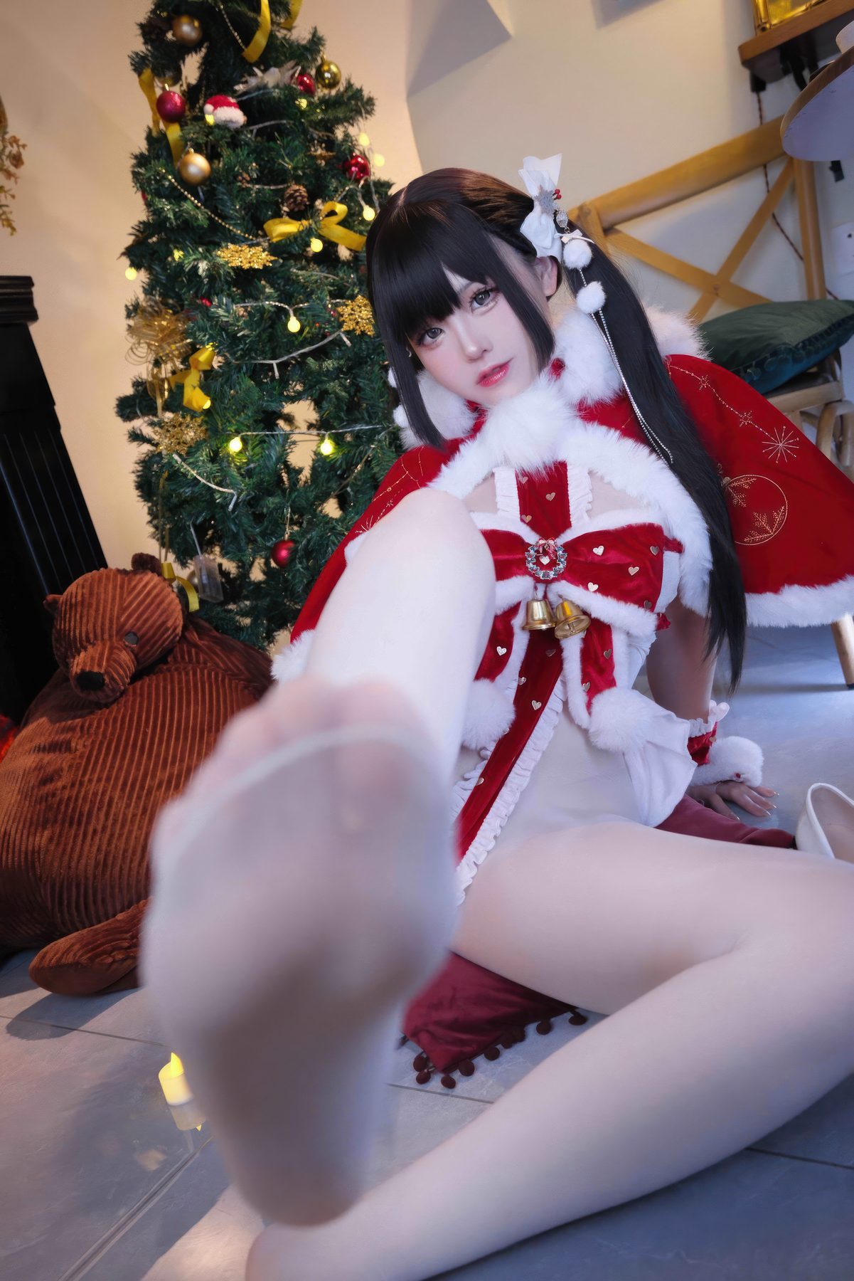 miko酱ww 圣诞礼物 COS写真