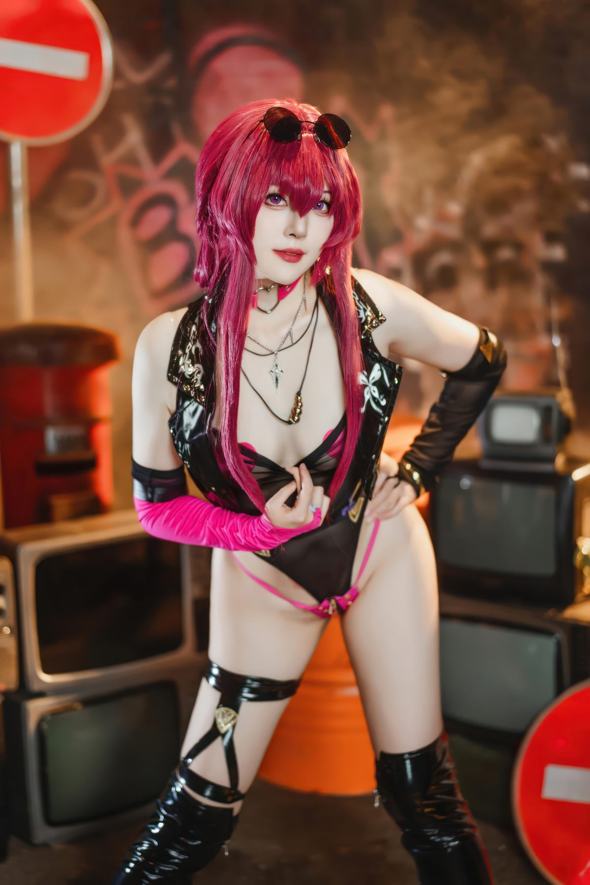 Natsuko夏夏子 卡芙卡dishwasher同人 COS写真