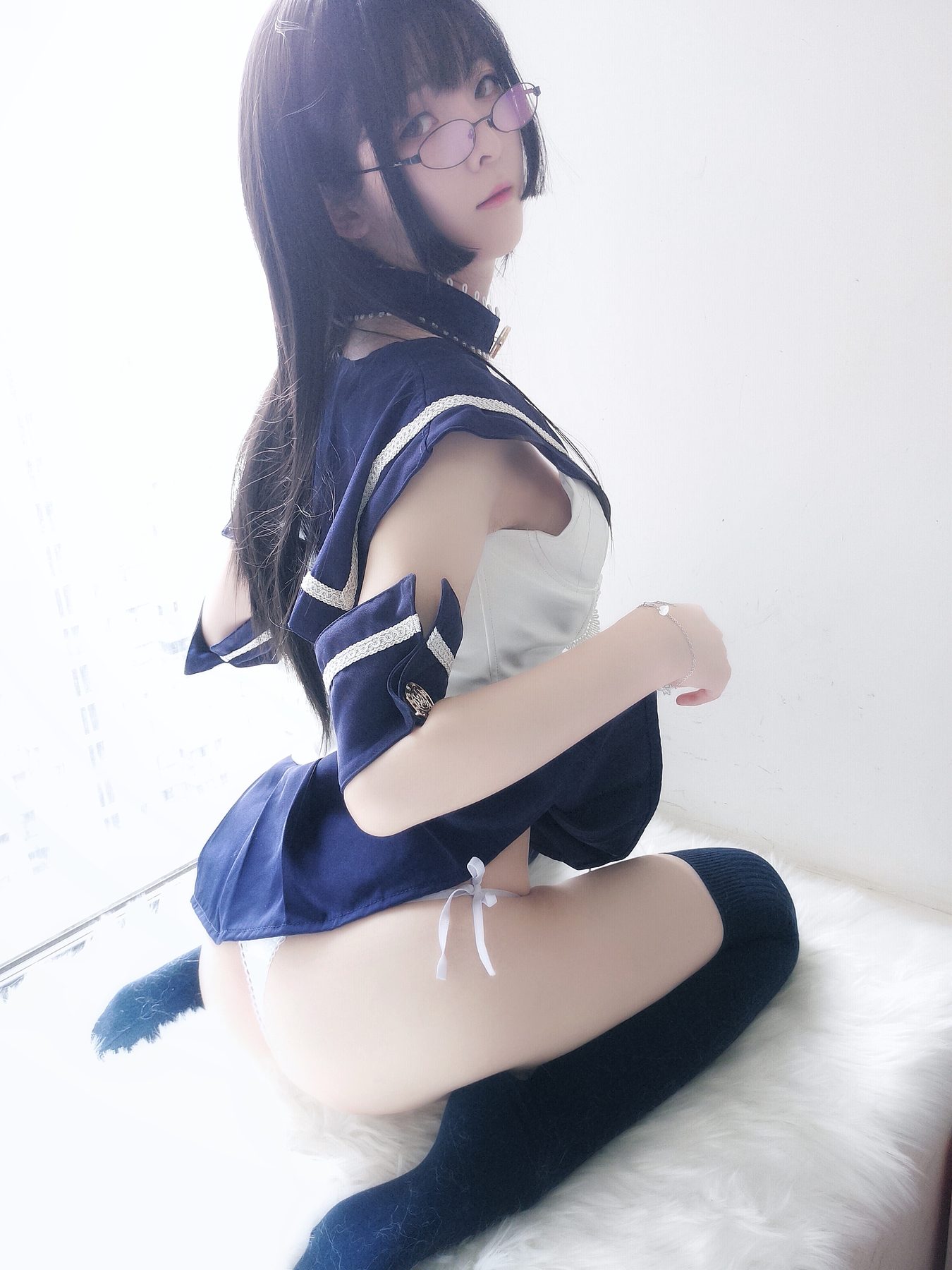 NO.028 武士刀与水手服 COS写真