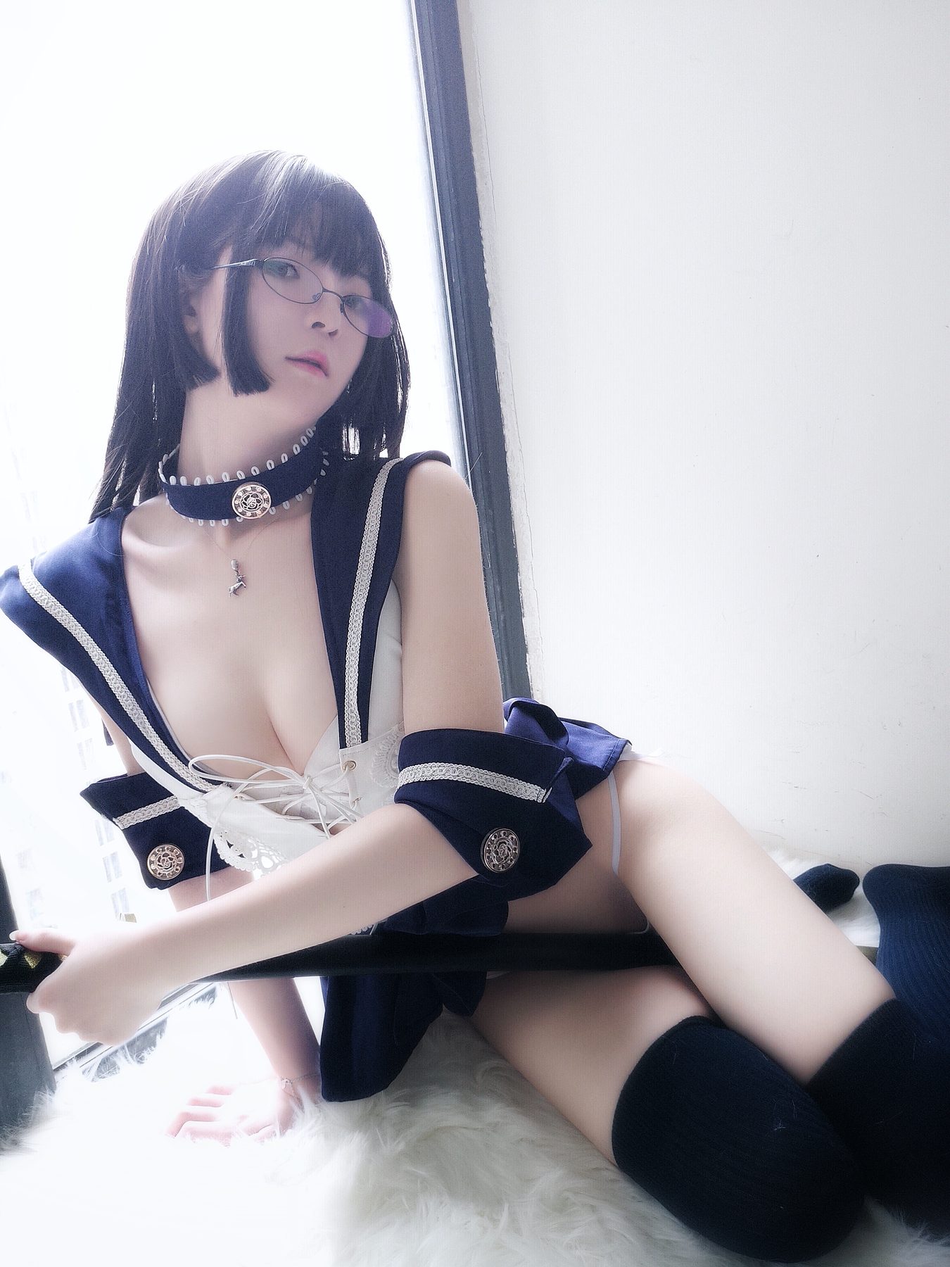 NO.028 武士刀与水手服 COS写真
