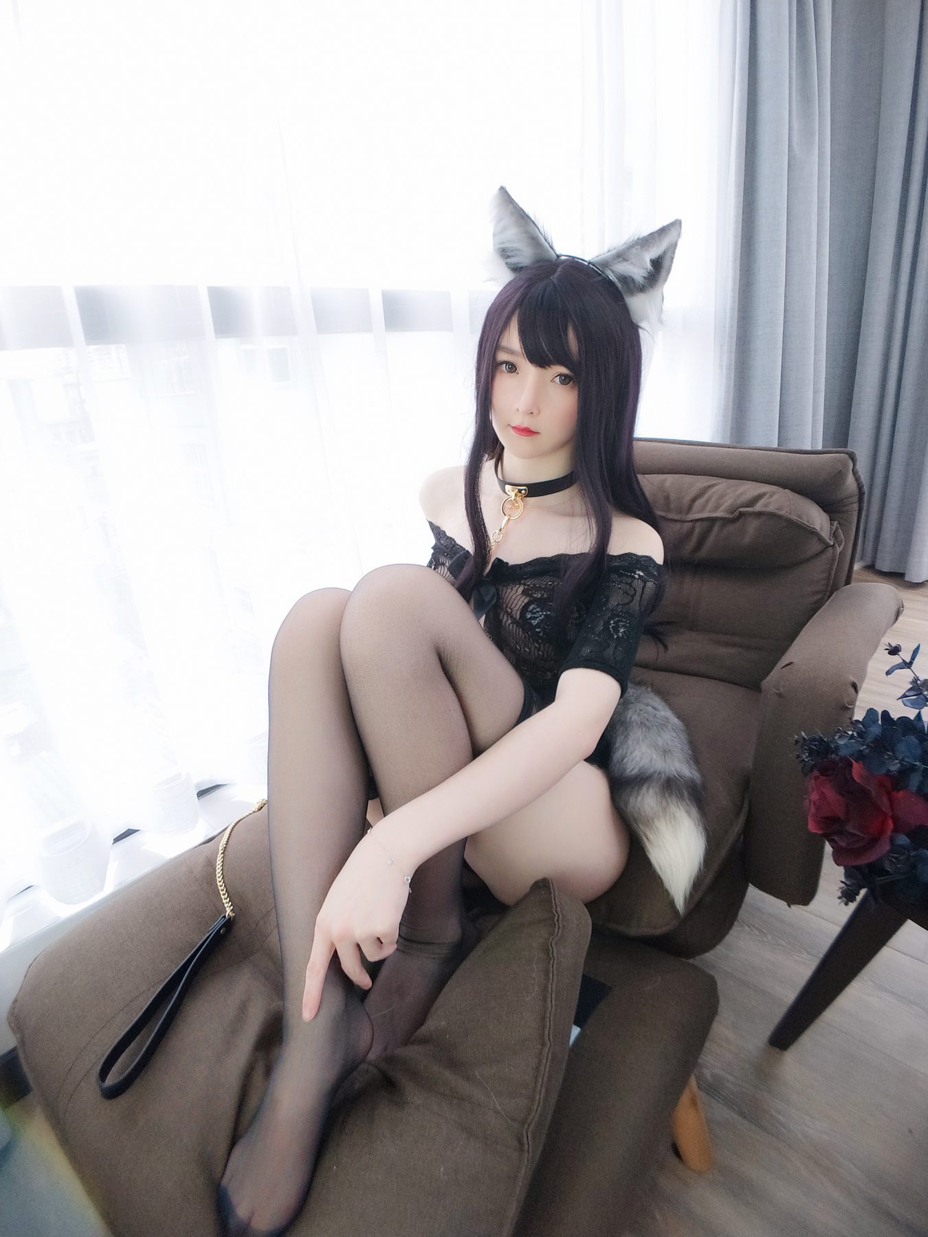 NO.046 黑狐姐姐 COS写真