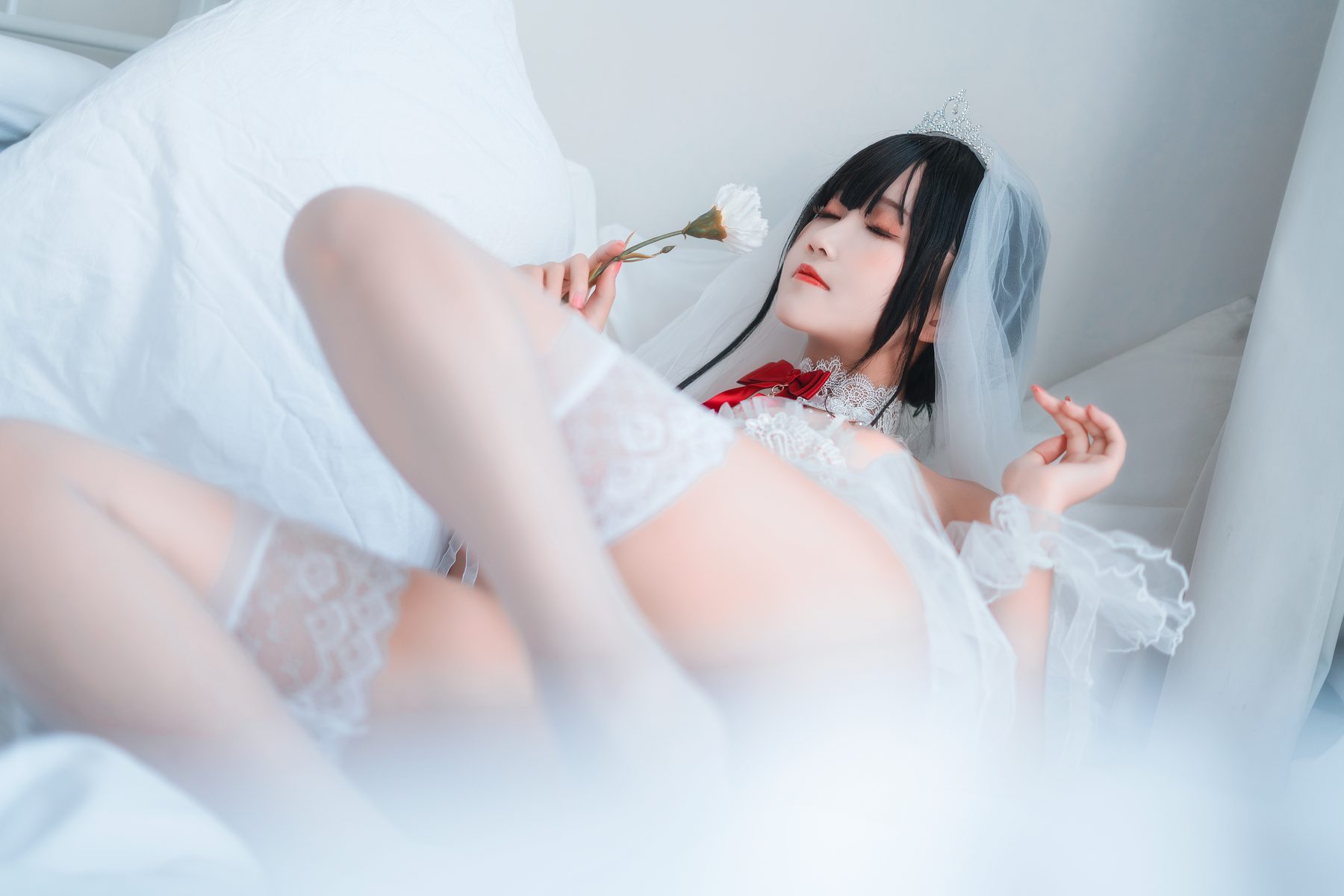 NO.060 婚纱孔雀翎 COS写真