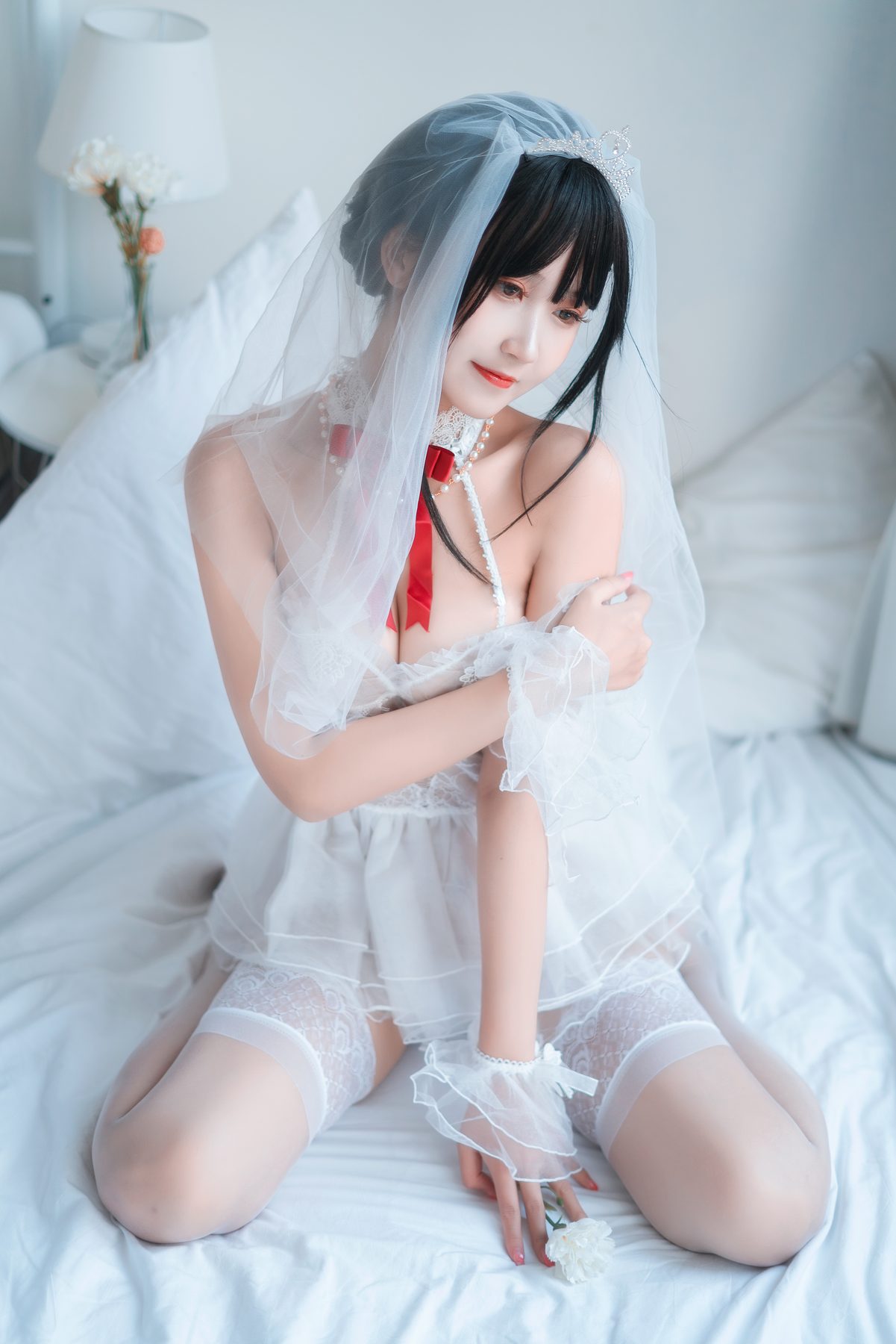 NO.060 婚纱孔雀翎 COS写真